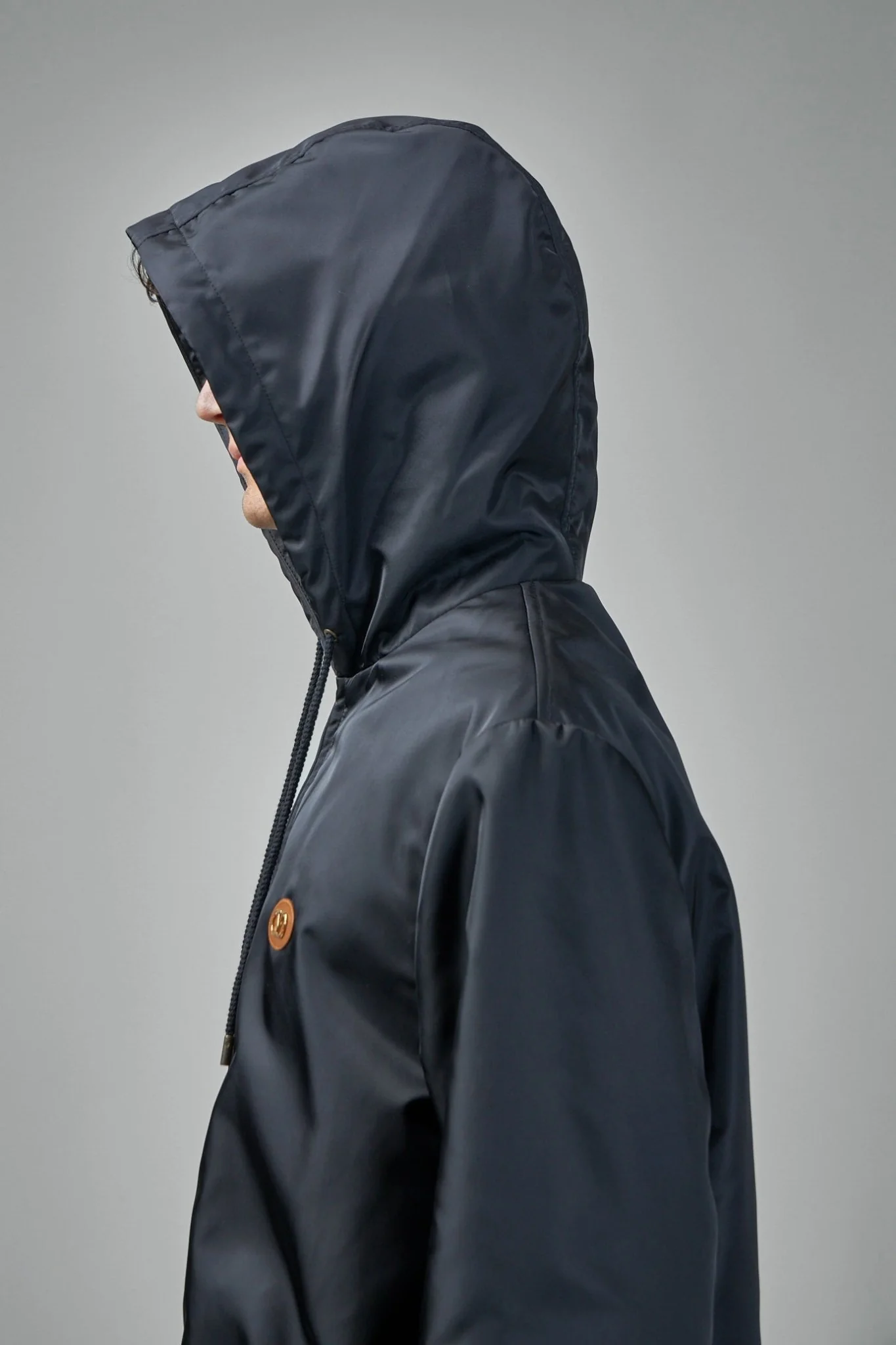 Men Zip-up Drawstring Jacket - Image 5