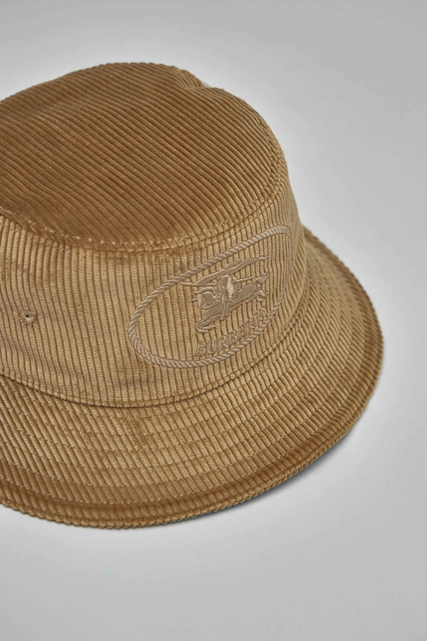 Knight Stamp Corduroy Bucket Hat - Image 5
