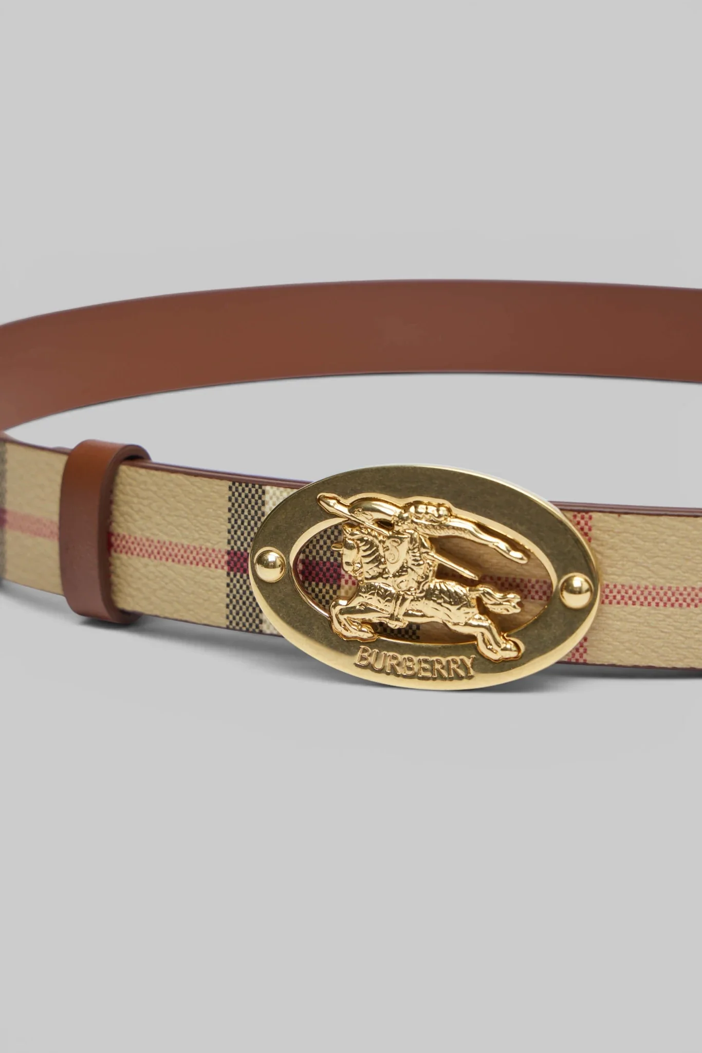 Check Oval Belt - Image 3