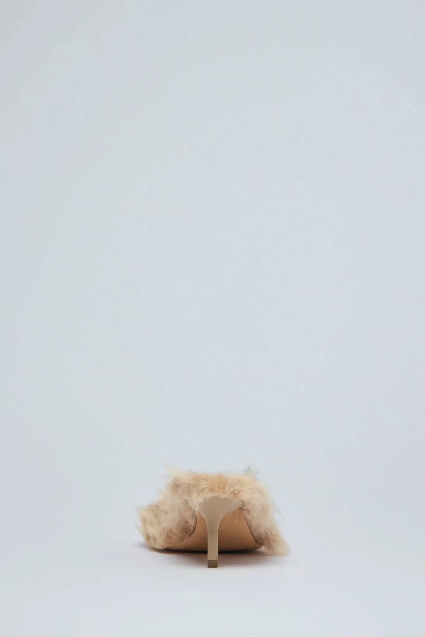 Furry Kitten Heel Sandals - Image 4