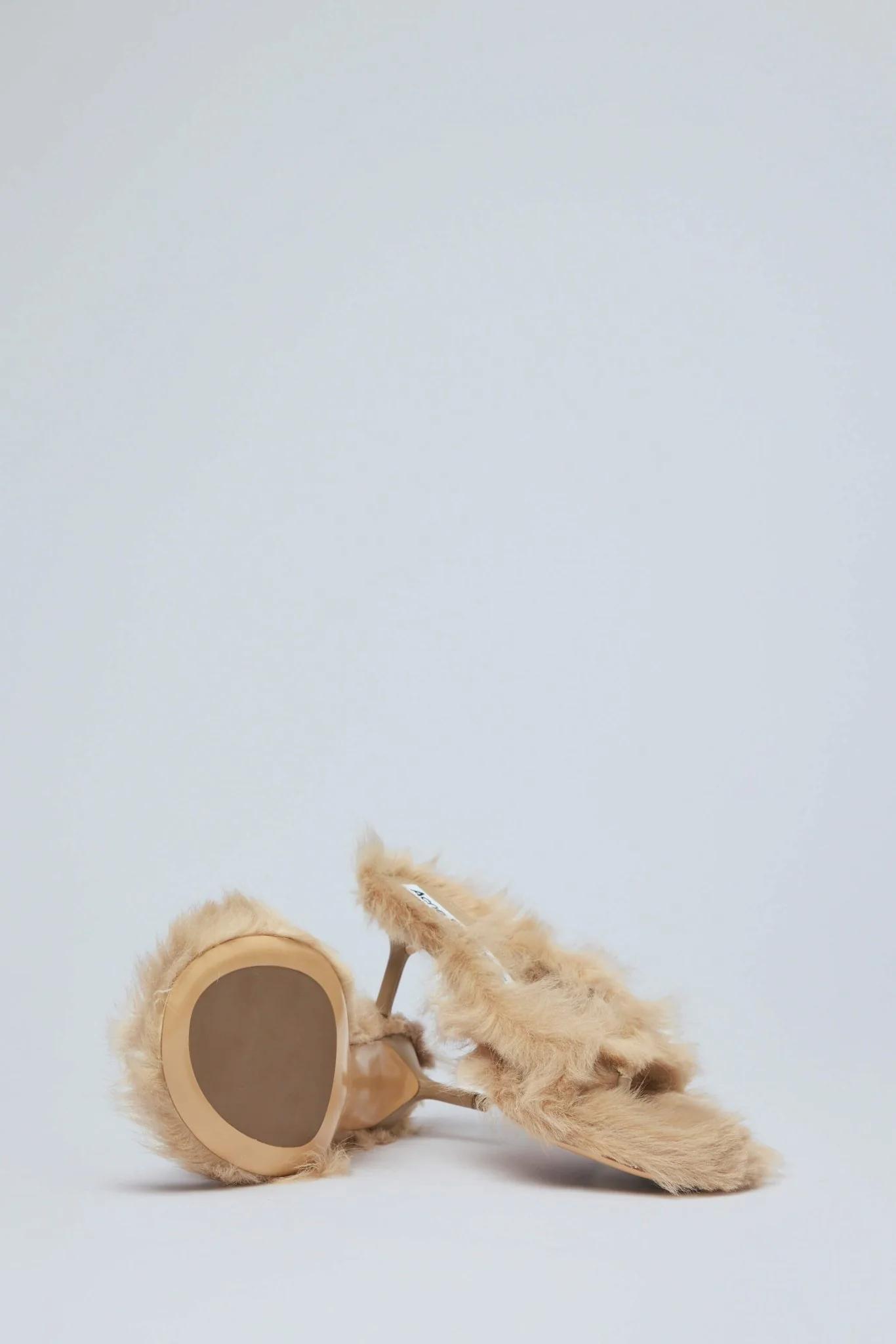 Furry Kitten Heel Sandals - Image 5