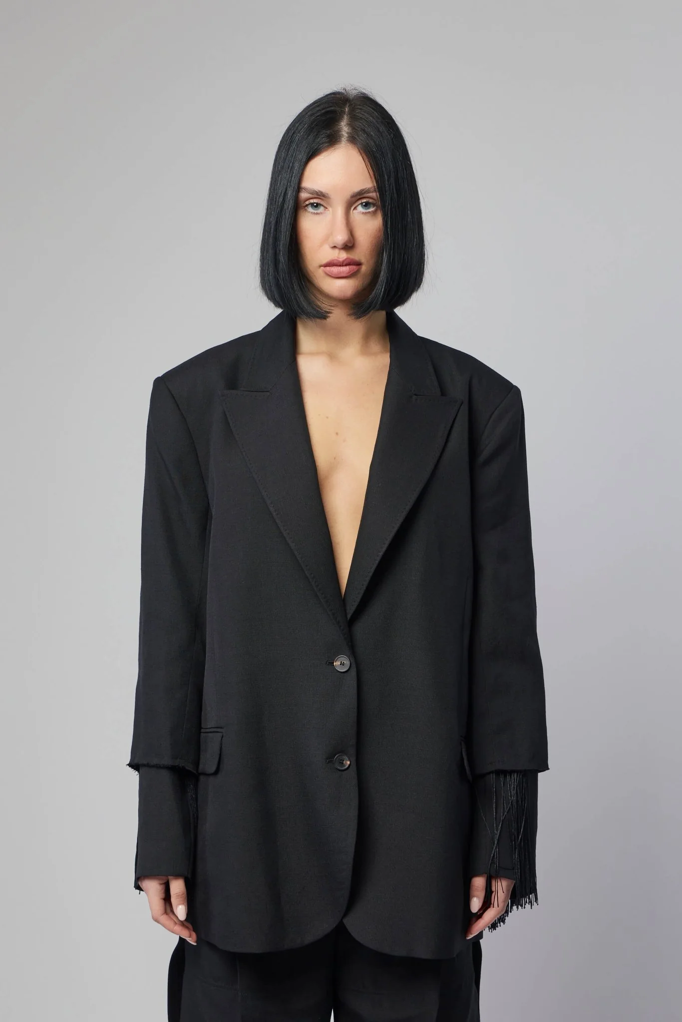 Act Fringed Blazer - Image 2
