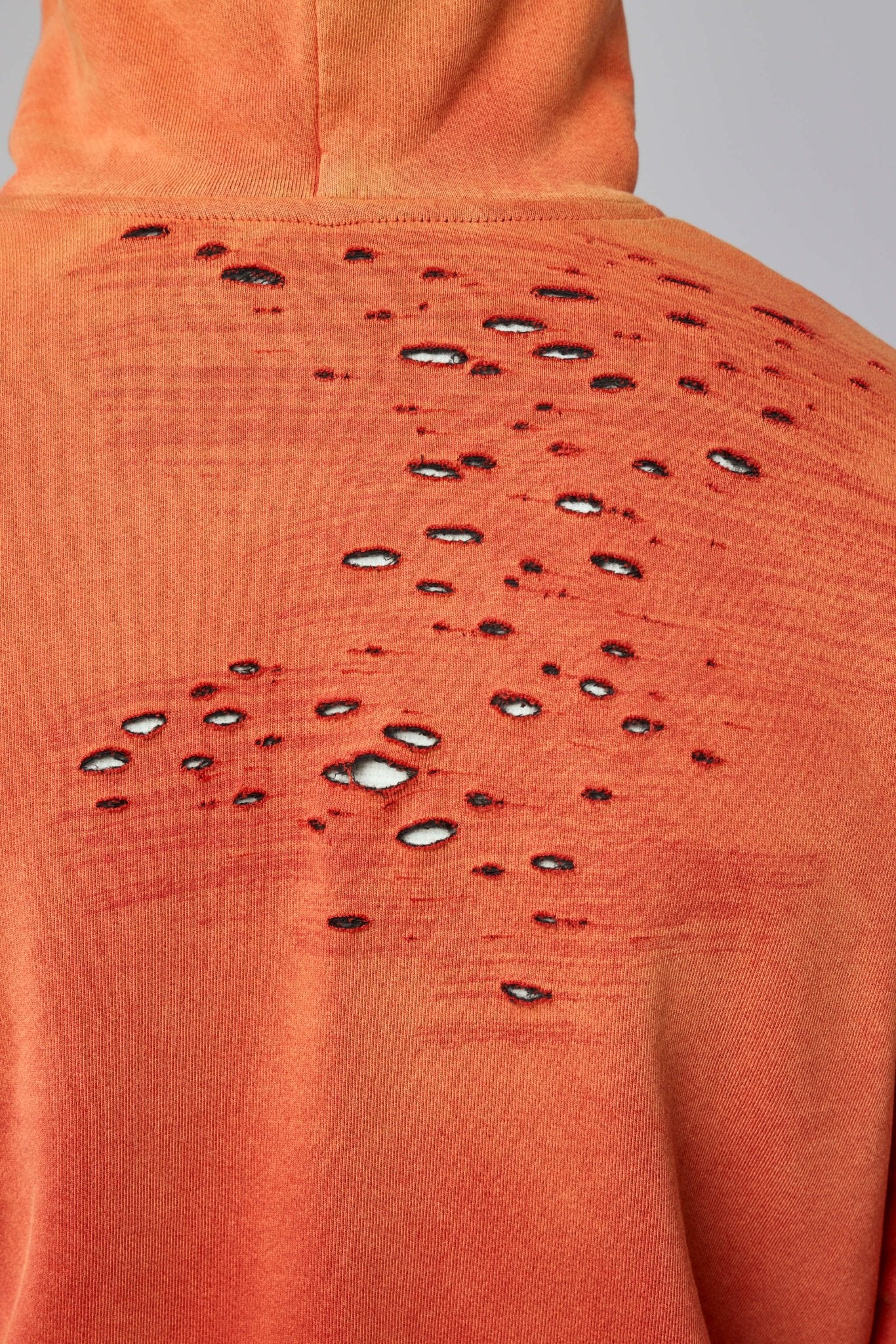 Apocrypha Pious Zip Hoodie Orange - Image 6