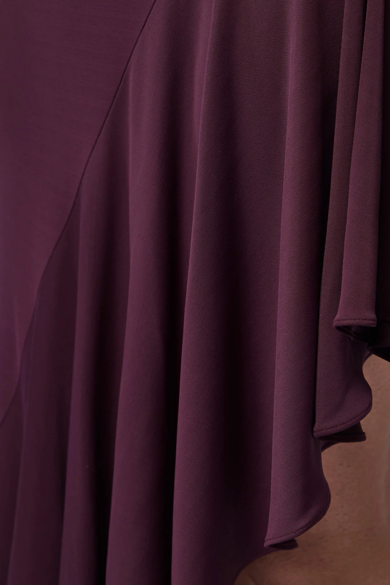 Asymmetric Fluid Jersey Dress - Image 4