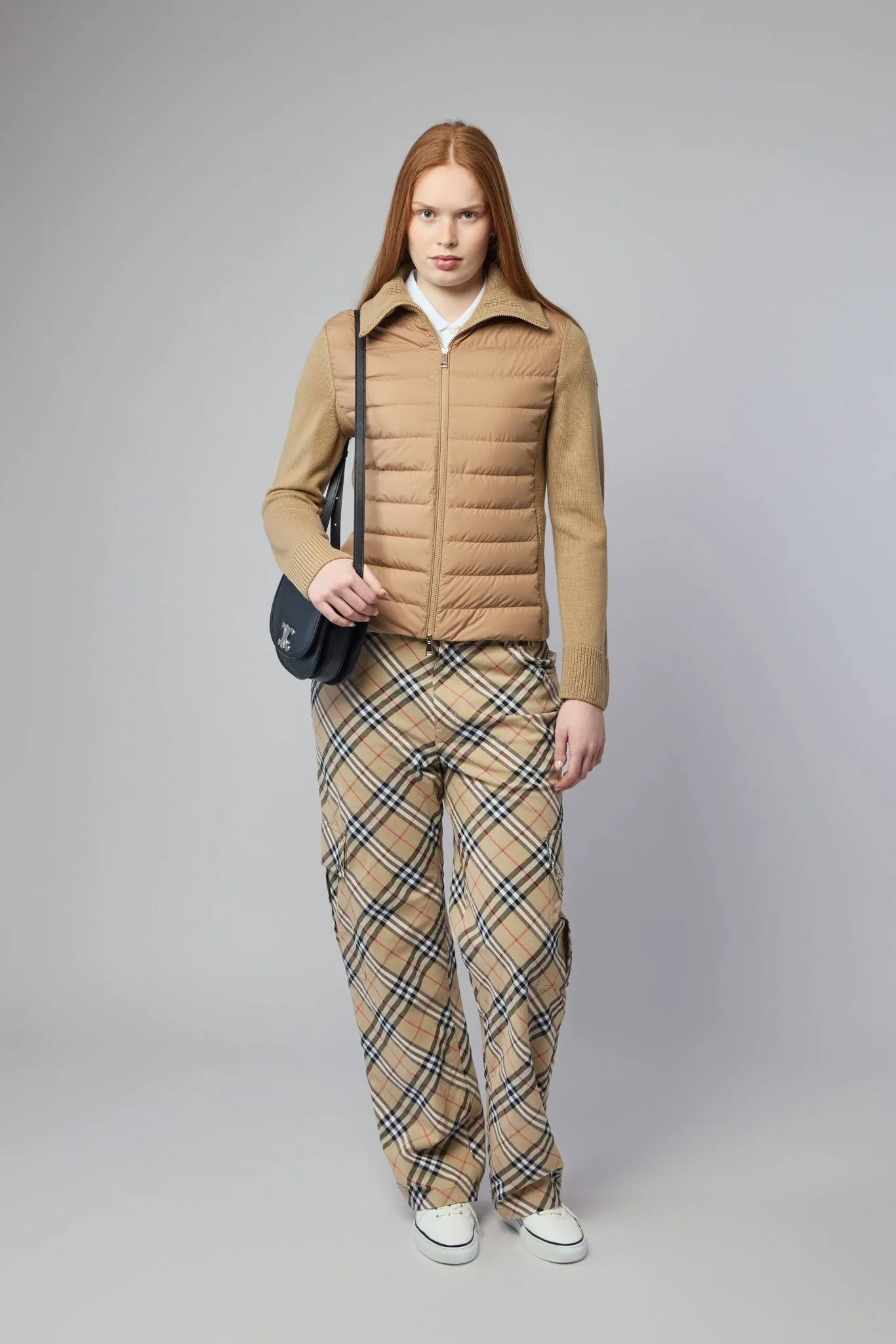 Padded Wool Zip-up Cardigan - Image 7