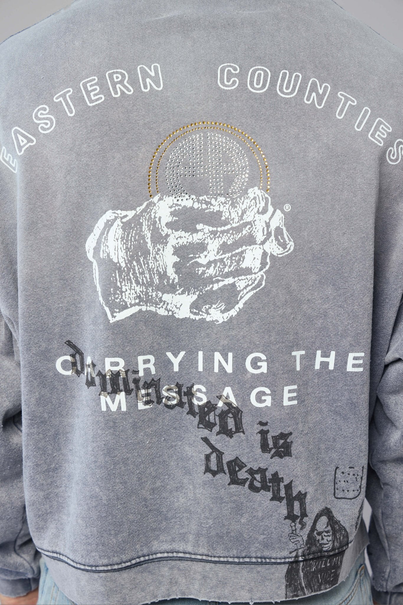 Carrying The Message Zip Hoodie - Image 6