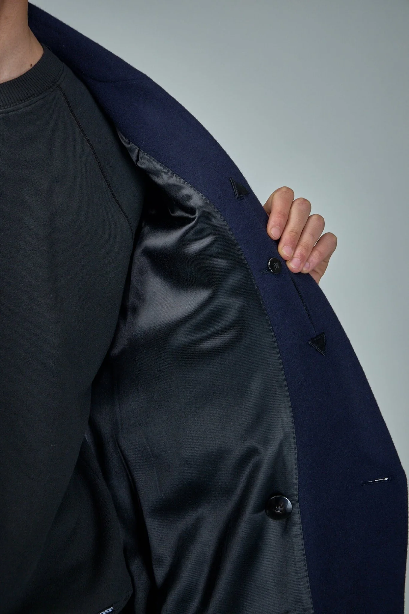 Wool Japanese Felt Atticus DB Coat - Image 5