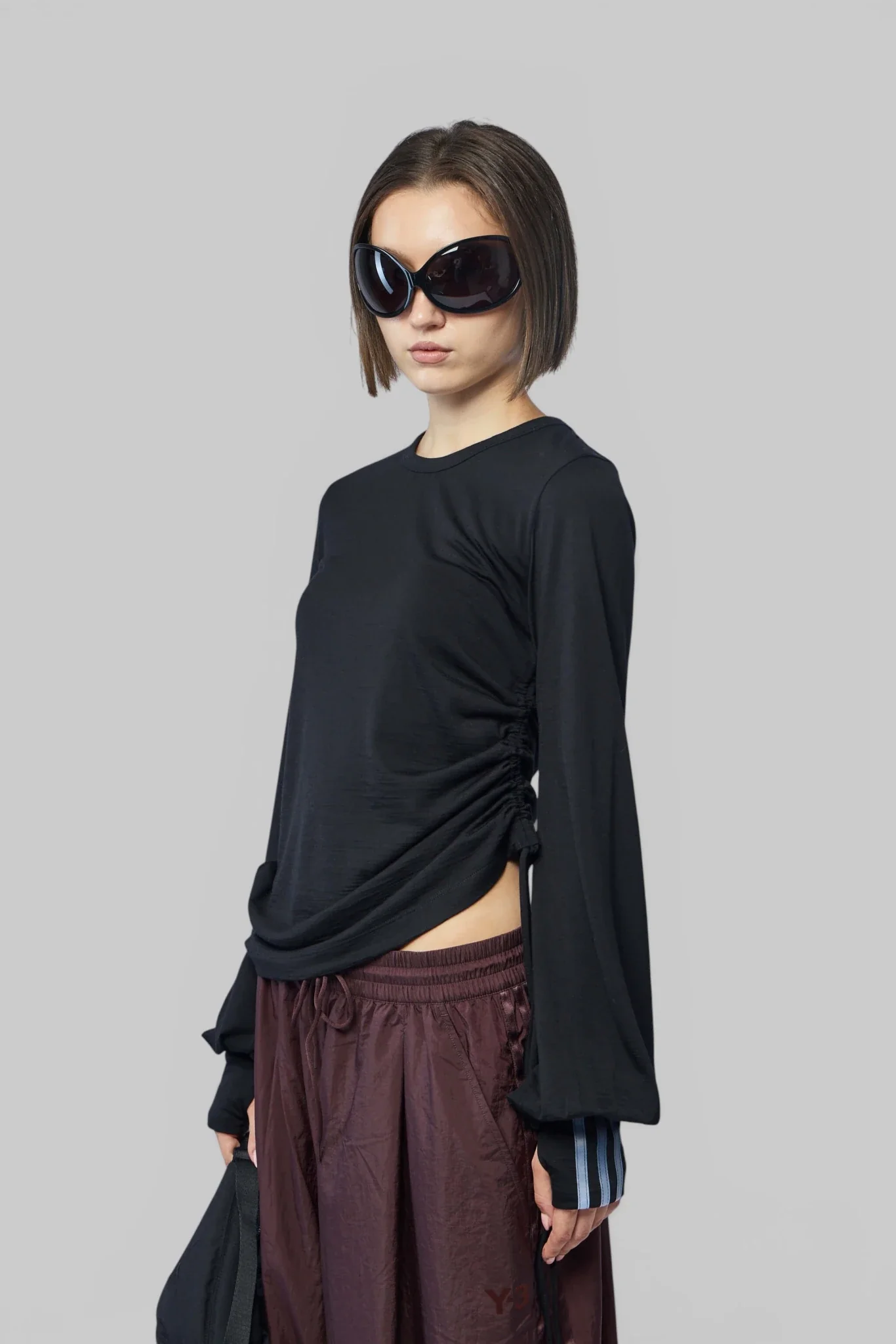 Cnch Drape LS Tee