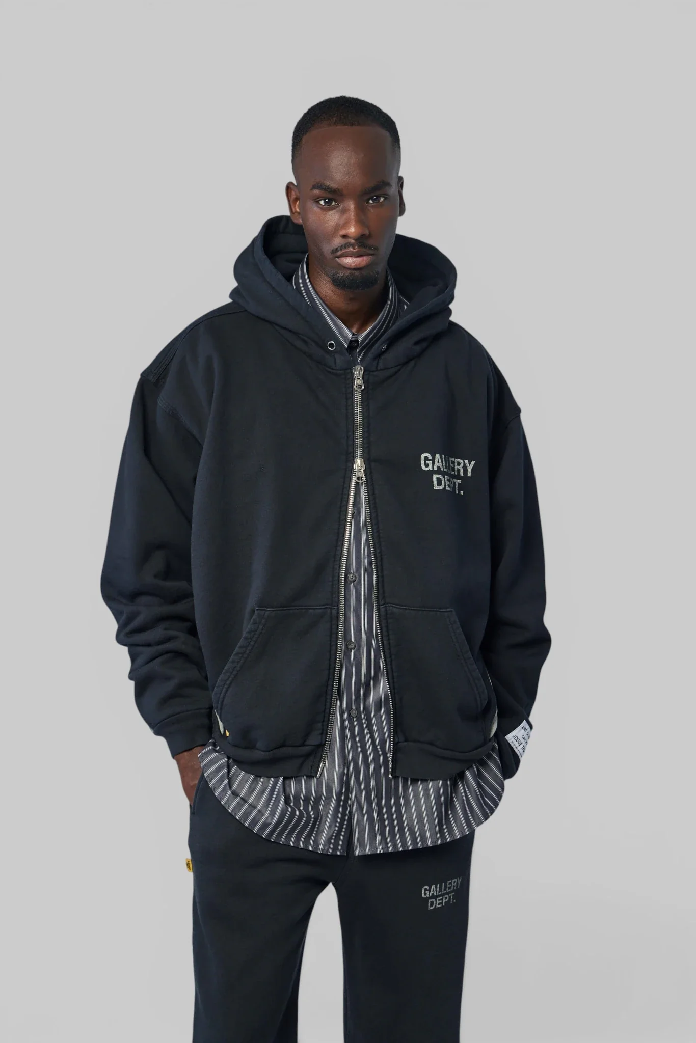 Contrast Panel Sweatshirt
