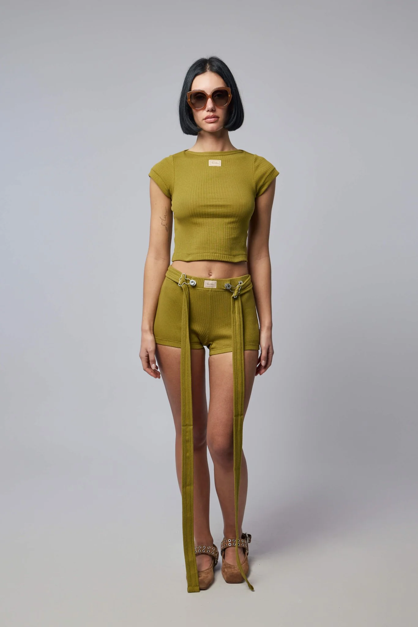 Ribbed Patch Baby T-shirt - Image 6