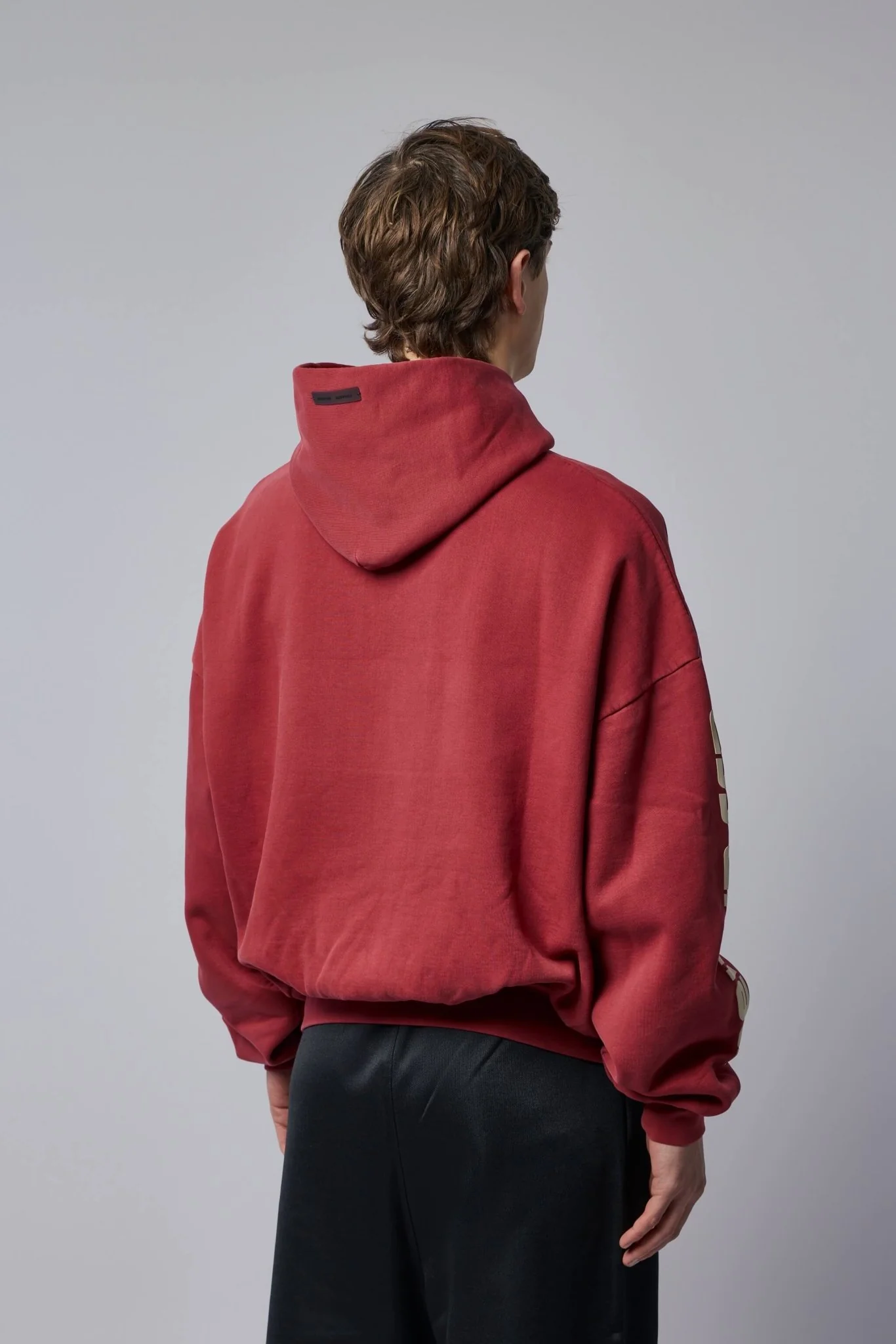 Cropped Relaxed Hoodie - Image 5