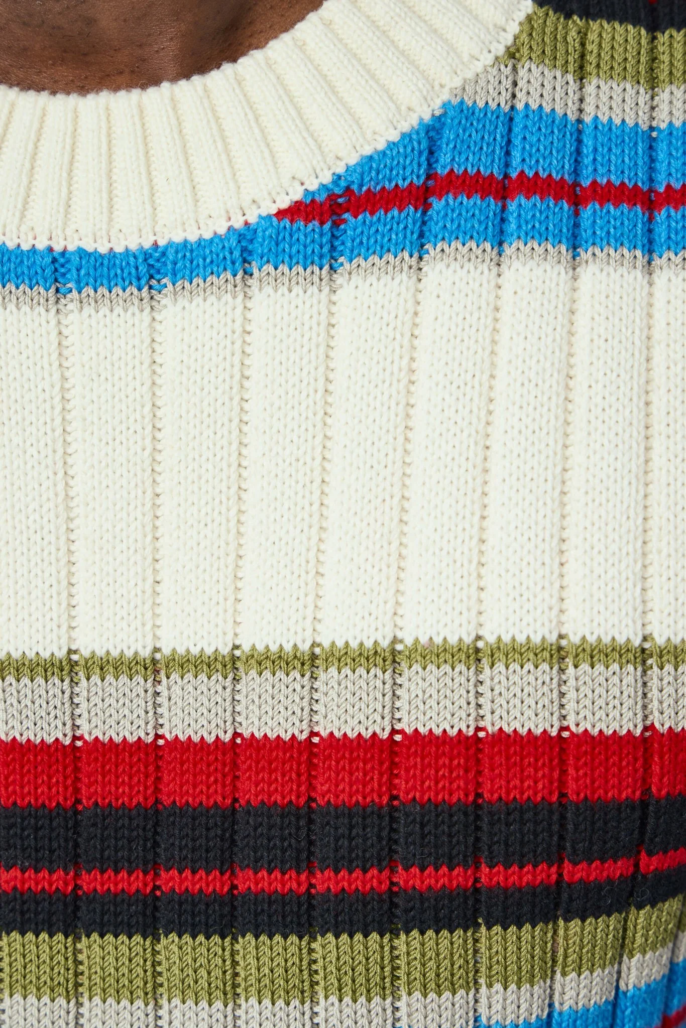 Striped Sleeveless Sweater - Image 4