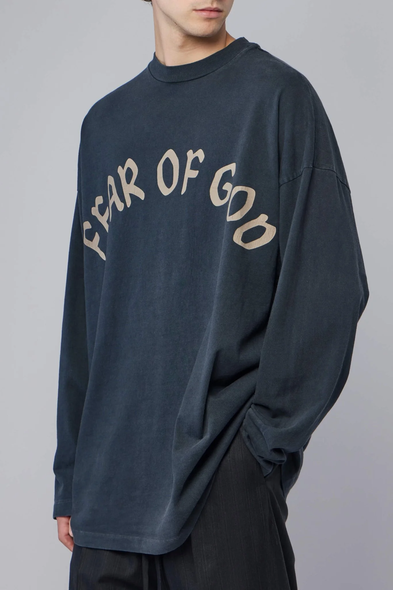 "fear Of God, F Of G" Ls Tee - Image 3