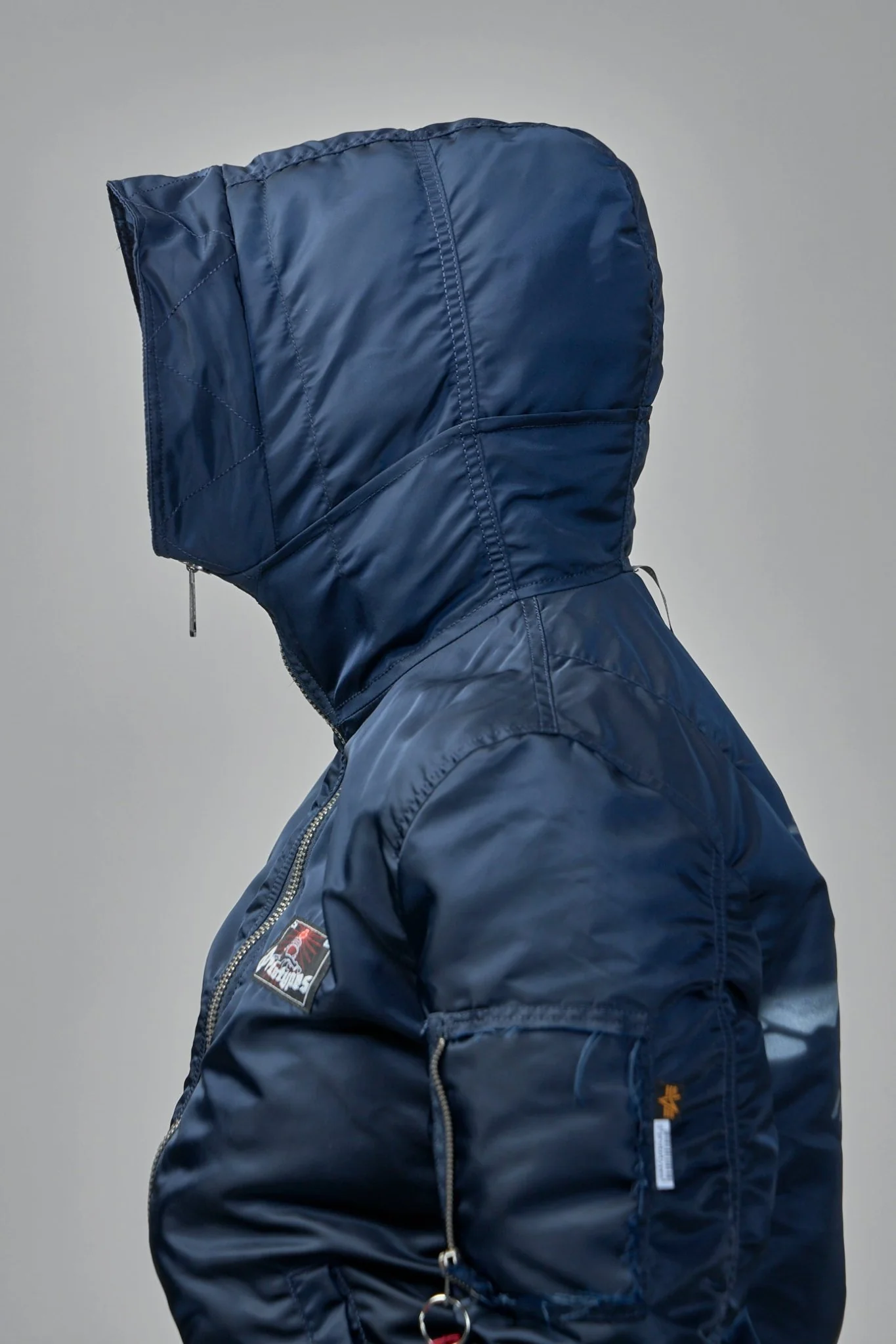 Bomber Jacket with Patch Pockets - Image 12