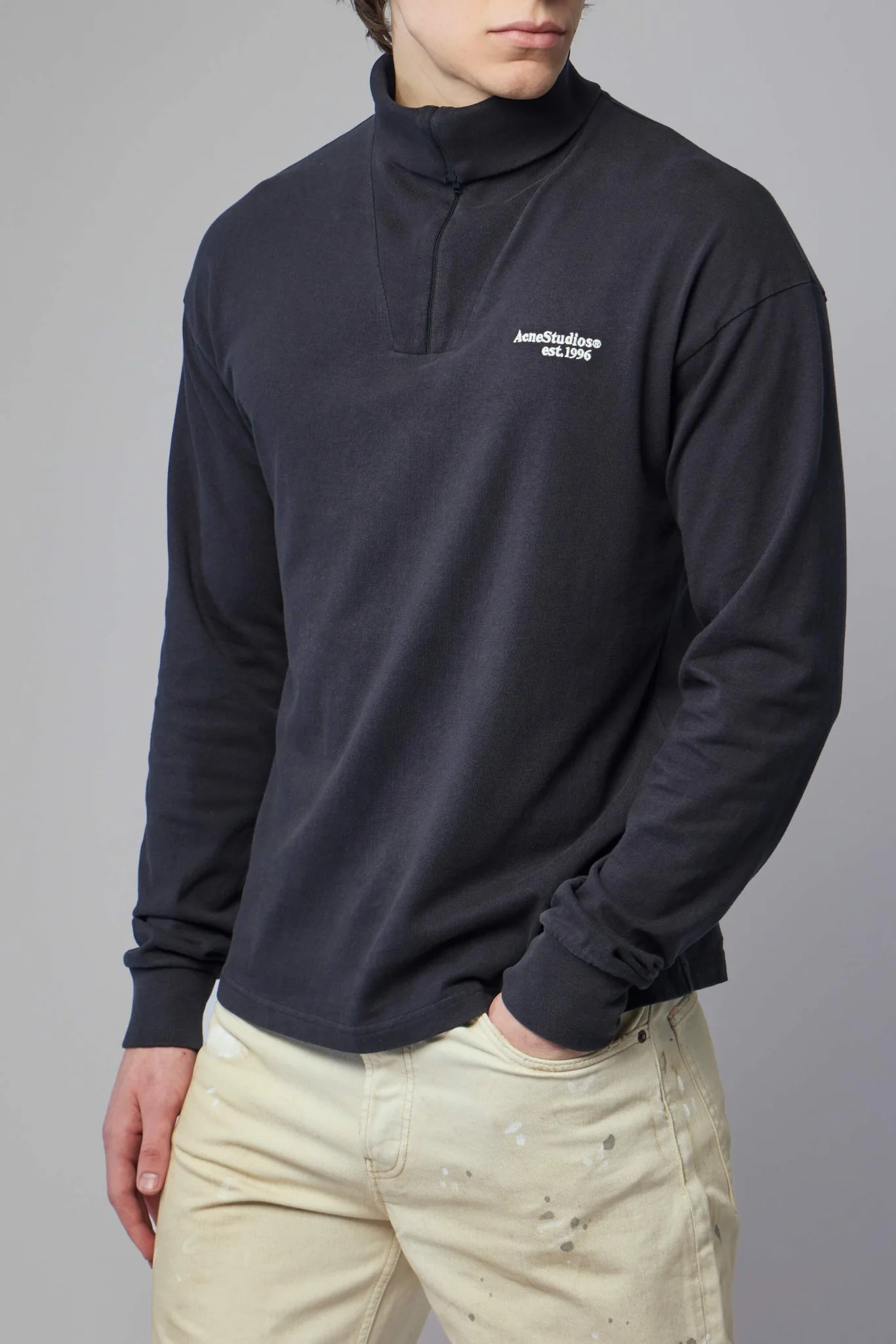 Half-zip Logo Sweatshirt - Image 3