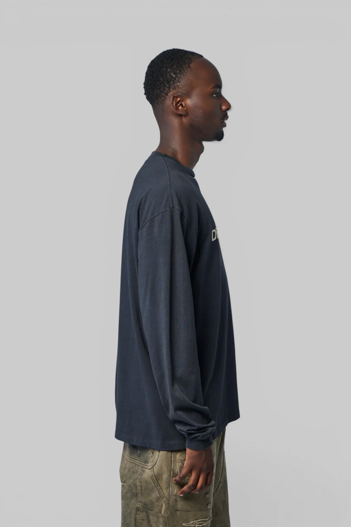 French Logo Lux Long Sleeve Tee - Image 4