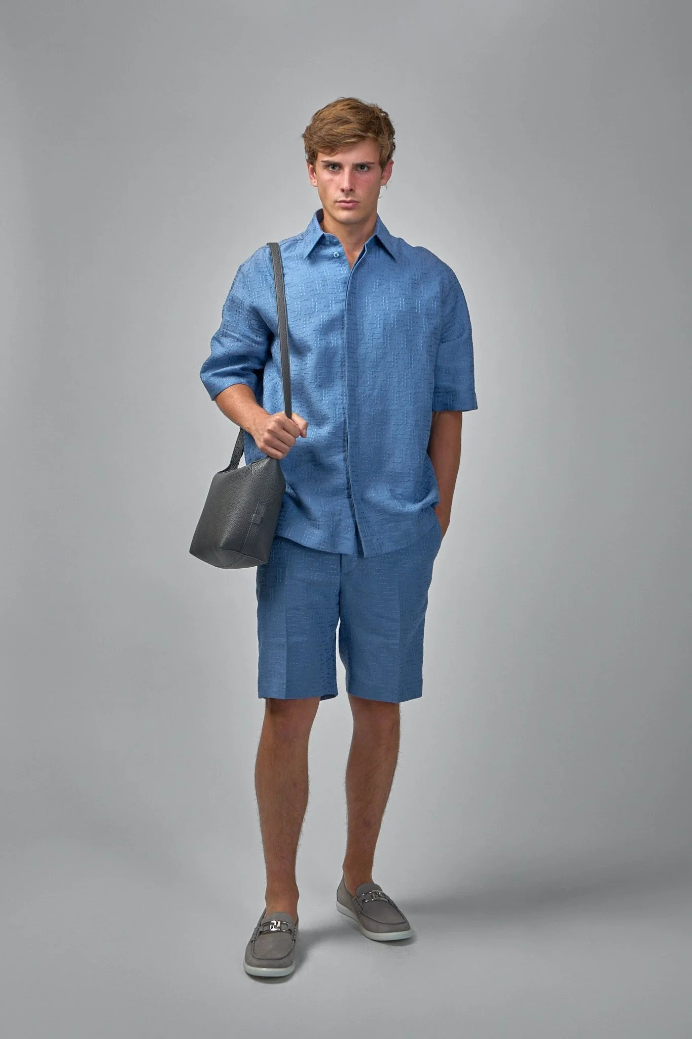 Woven Fabric Shirt Baia - Image 5