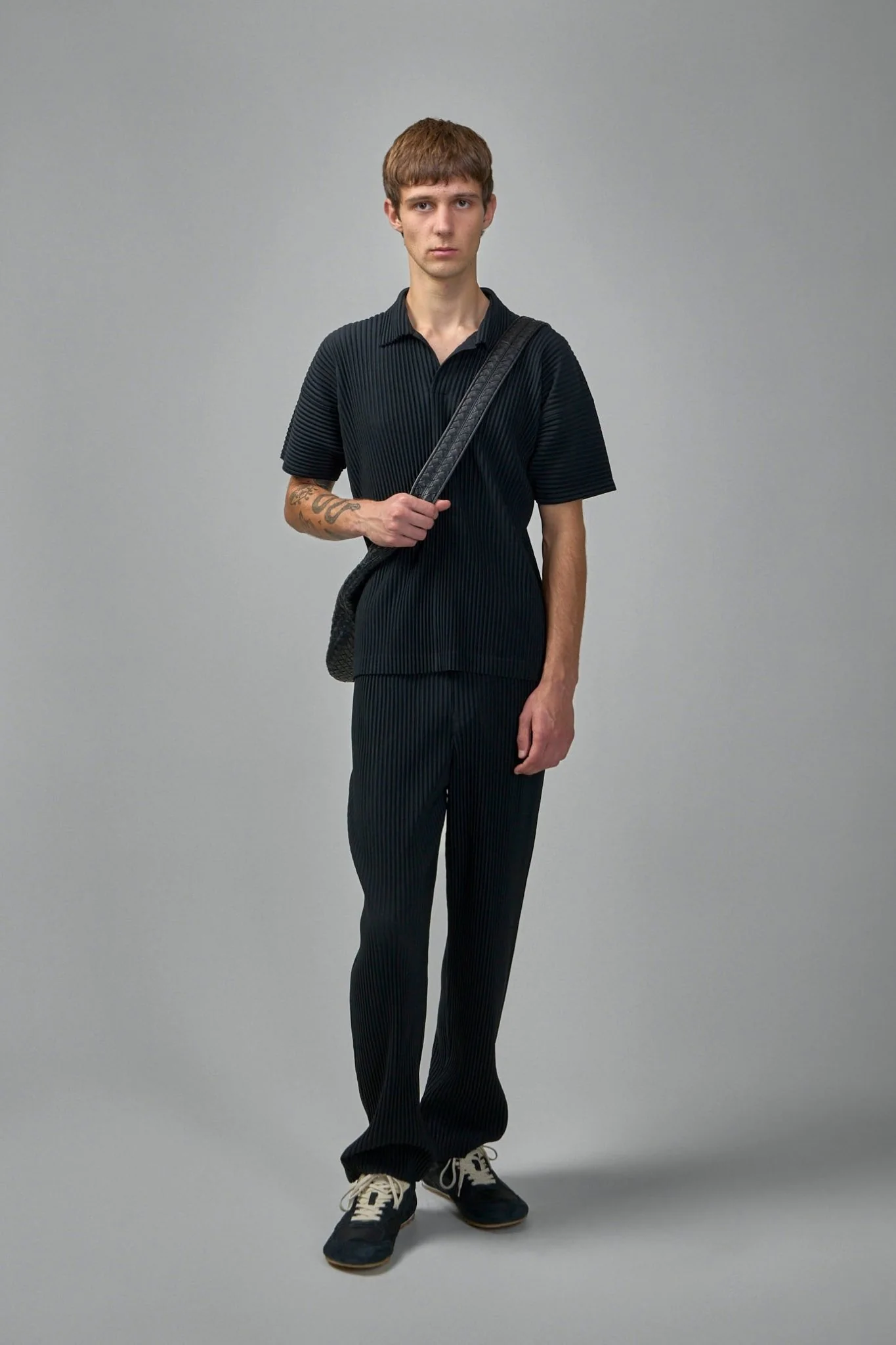 Pleated Polo Shirt - Image 5