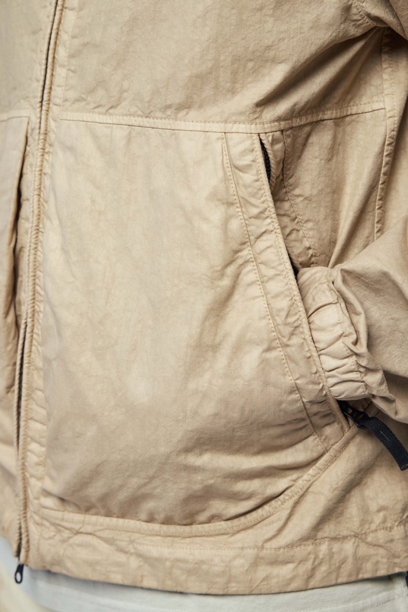 Hooded Jacket with High Neck Zipper - Image 4