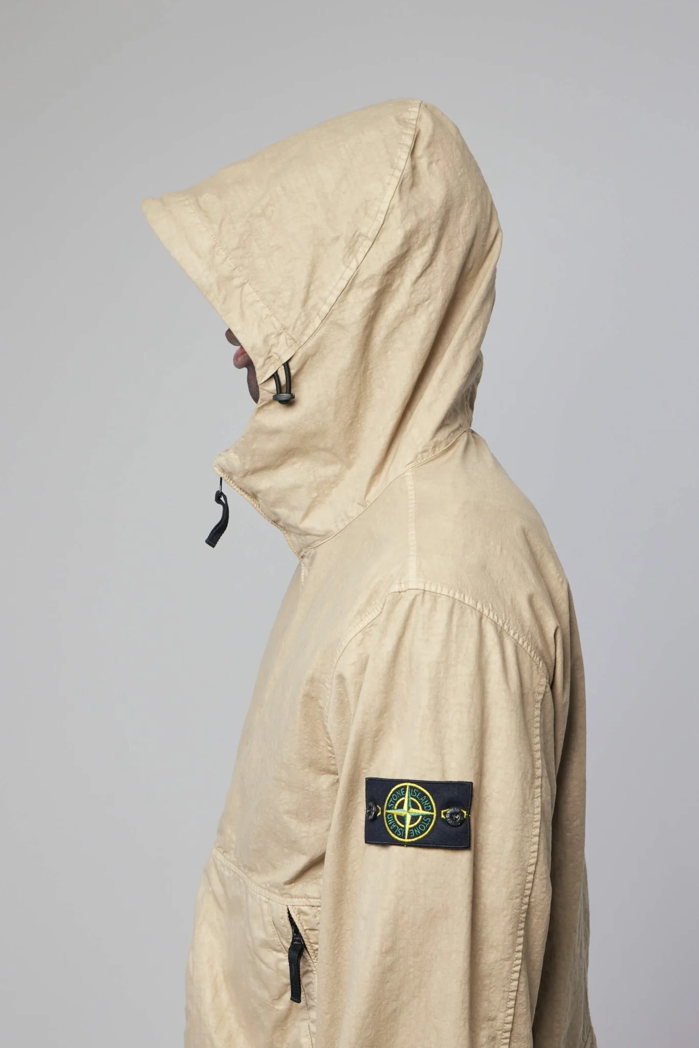 Hooded Jacket with High Neck Zipper - Image 7