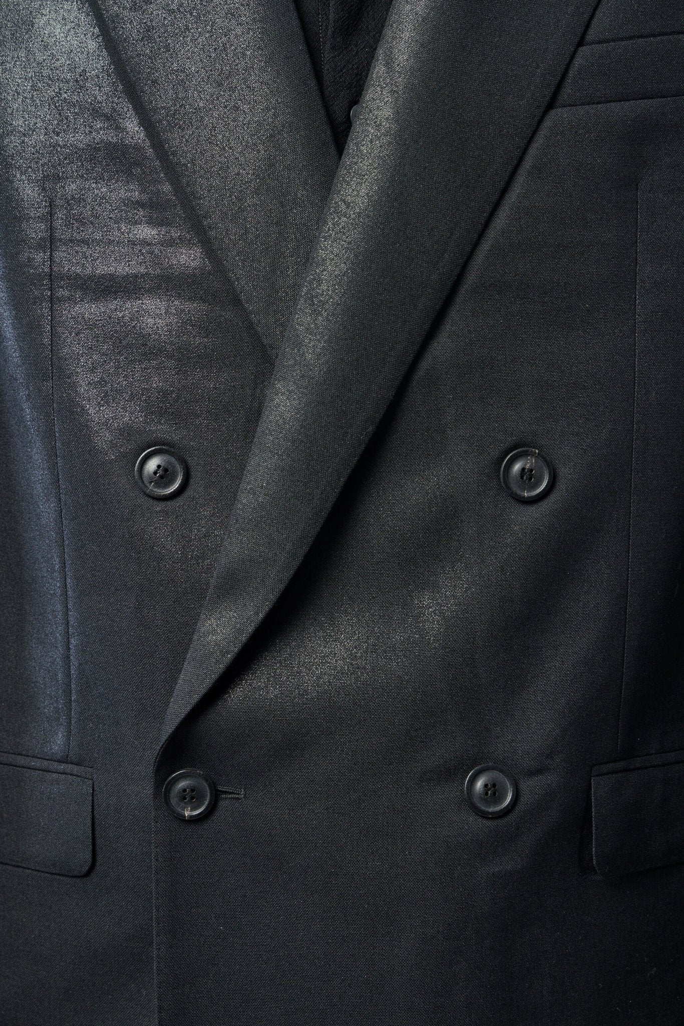 Foiled Wool Blazer - Image 4