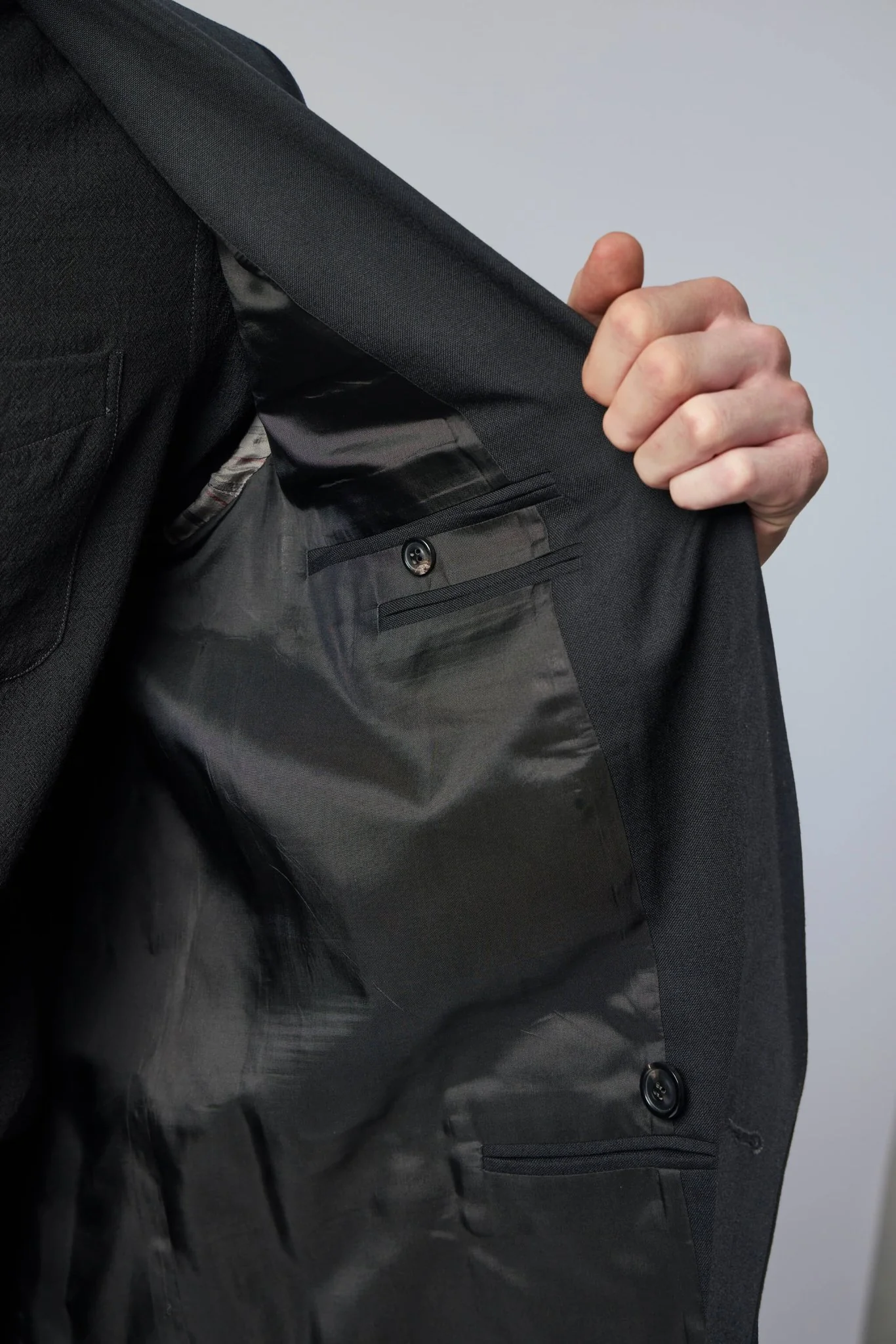 Foiled Wool Blazer - Image 7