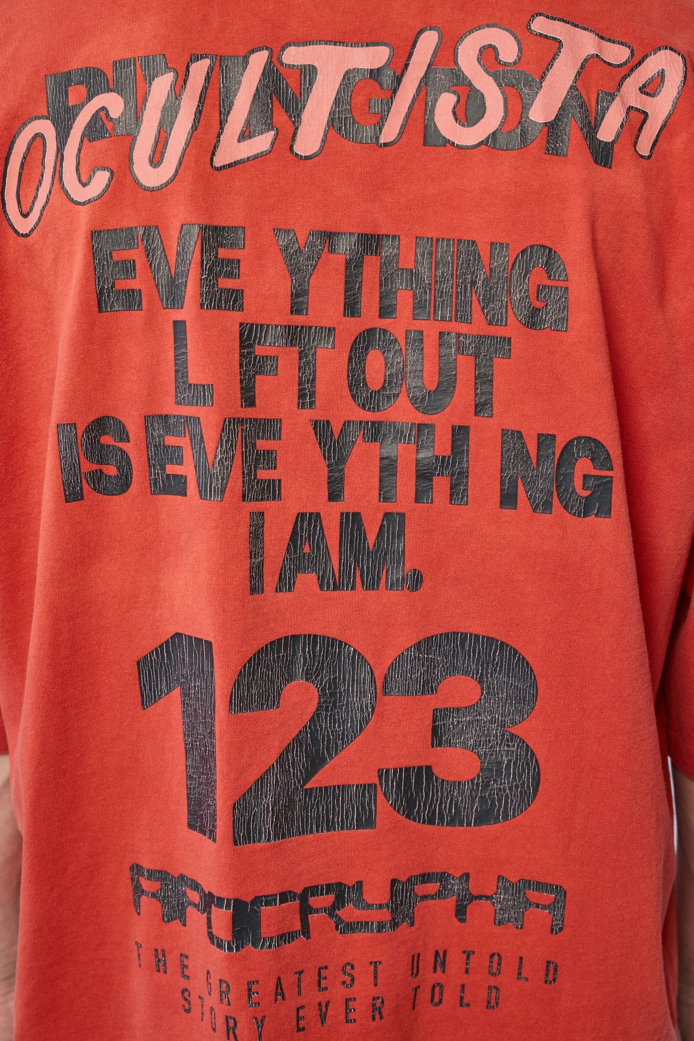 Left Out Vintage Tee Red - Image 7