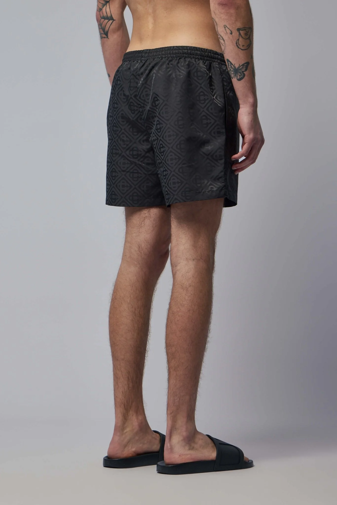 Monogram Jacquard Swim Shorts - Image 4