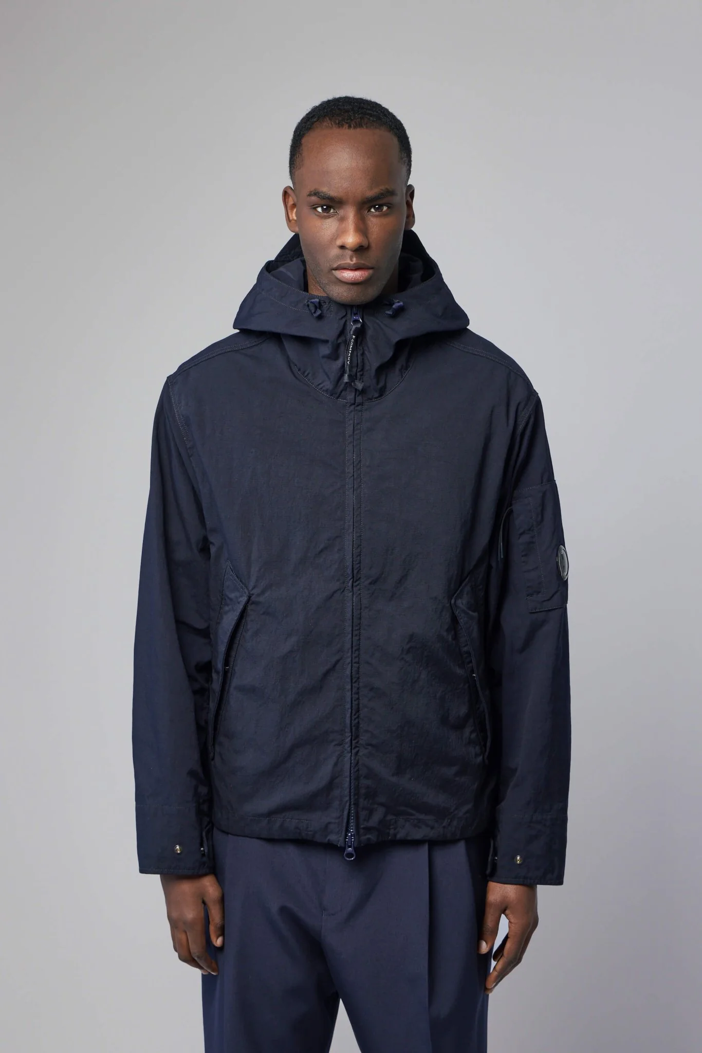 Twill Hooded Lens Jacket - Image 2