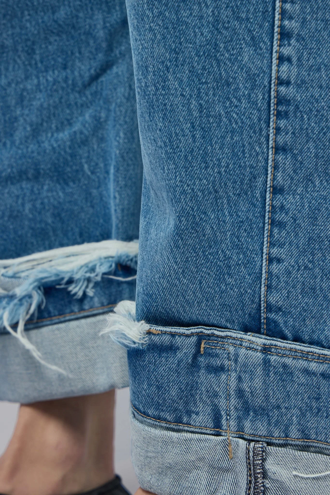 Oversized Denim Trousers - Image 6