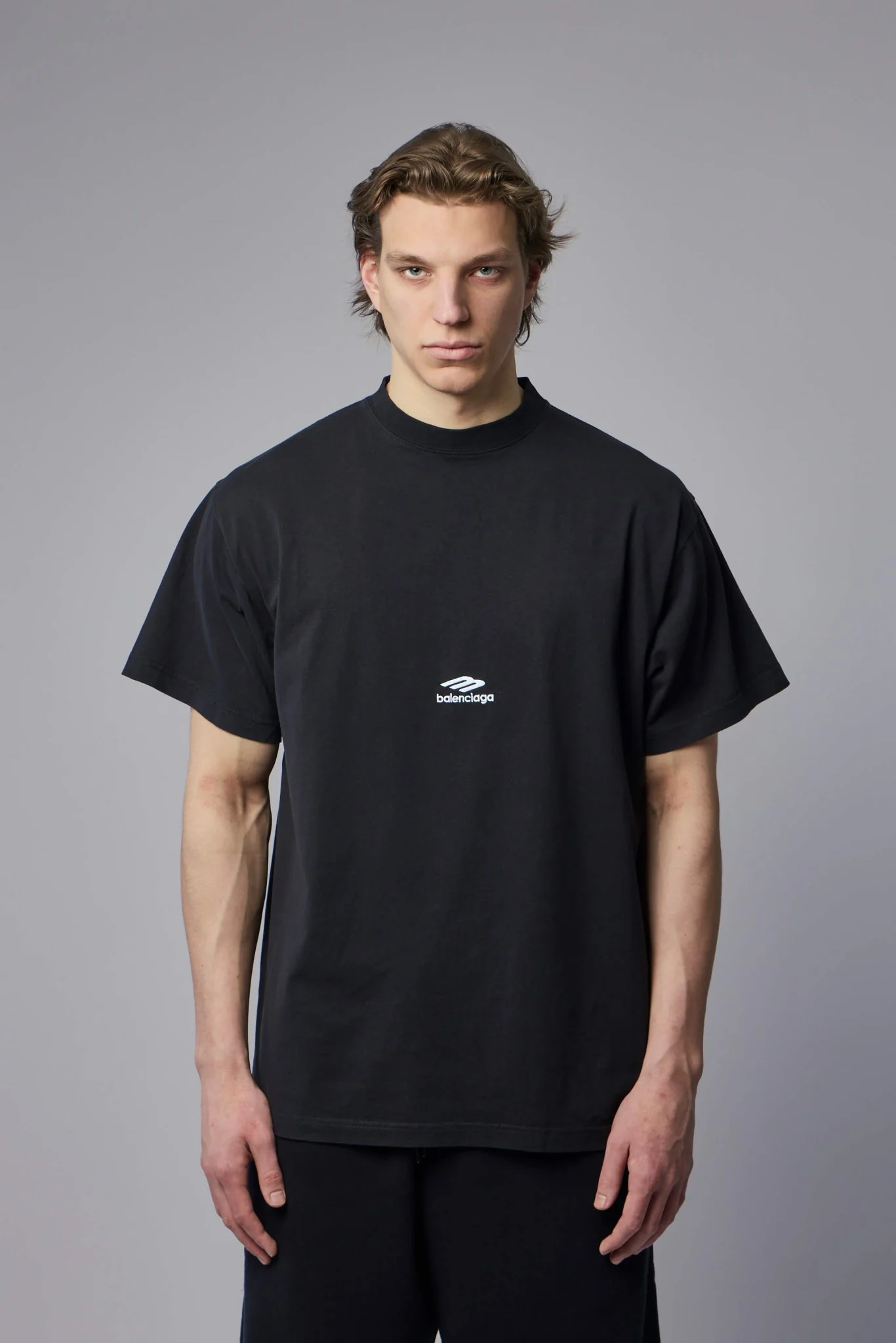 Oversized Crew Neck T-shirt - Image 2