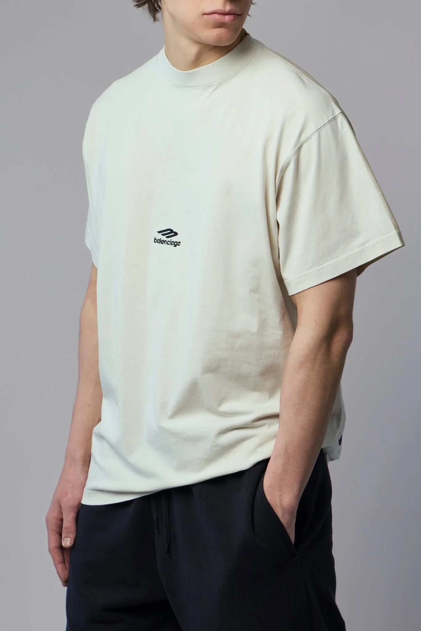 Oversized Crew Neck T-shirt - Image 3
