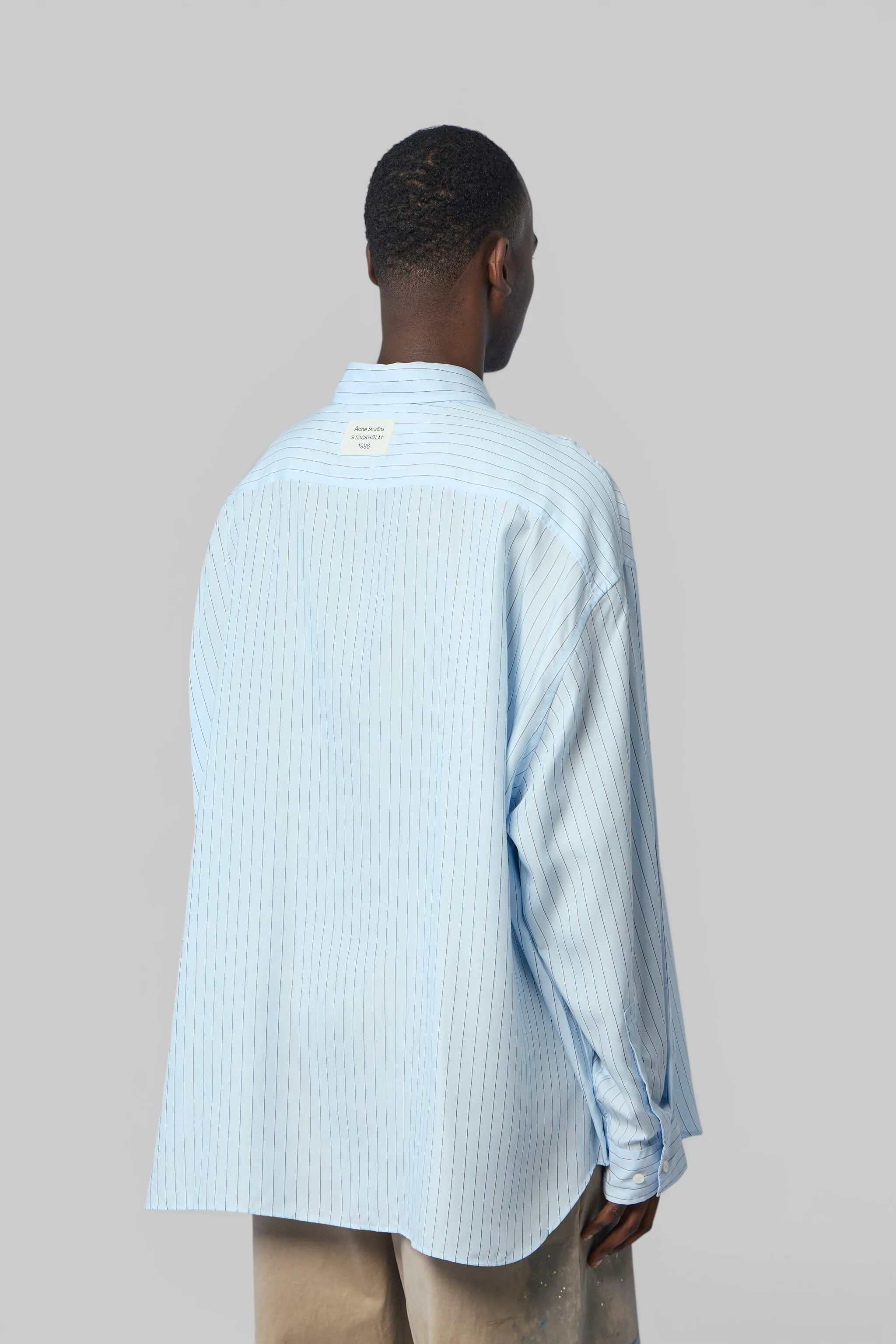 Striped Button-up Shirt - Image 4