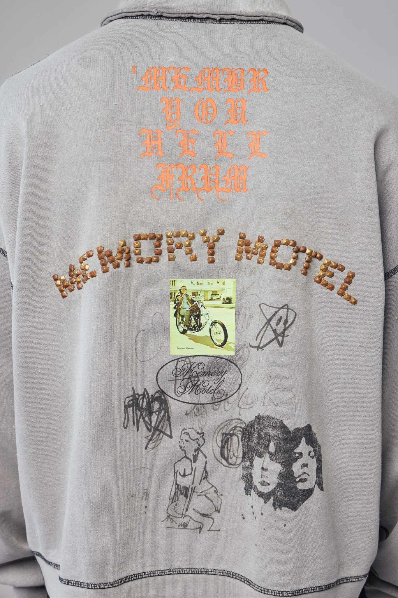 Sorry 'bout That 1/4 Zip Crewneck - Image 6