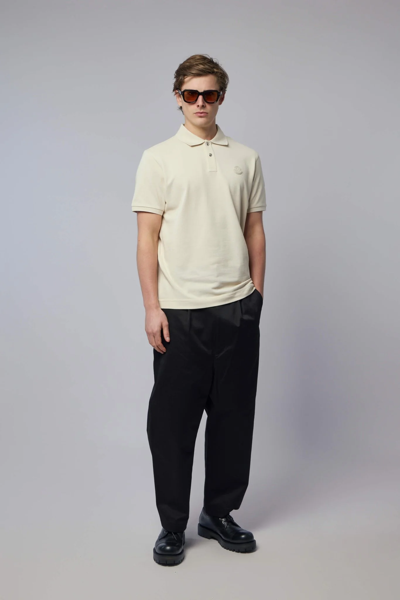 Tricolor-trimmed Cotton Piquet Polo Shirt - Image 6