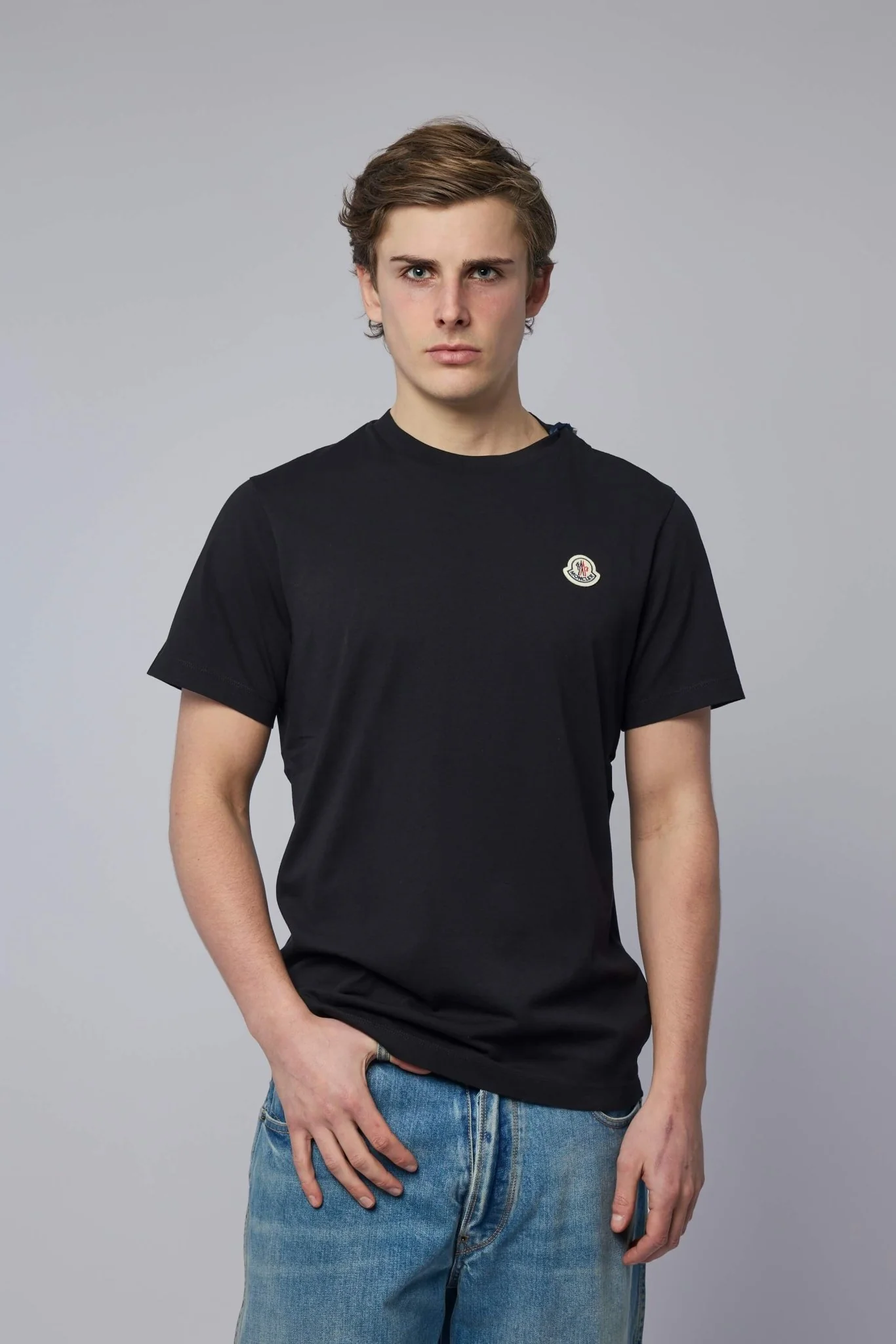 Logo Patch Cotton T-shirt - Image 2