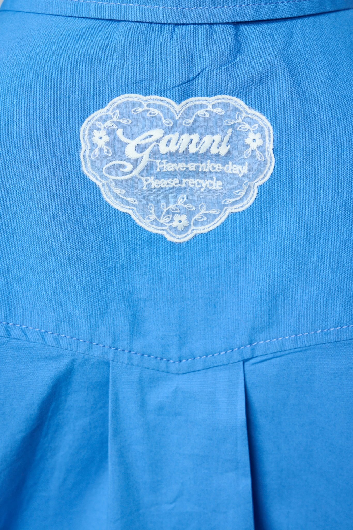 Stretch Cotton Cropped Bowling Shirt - Image 7