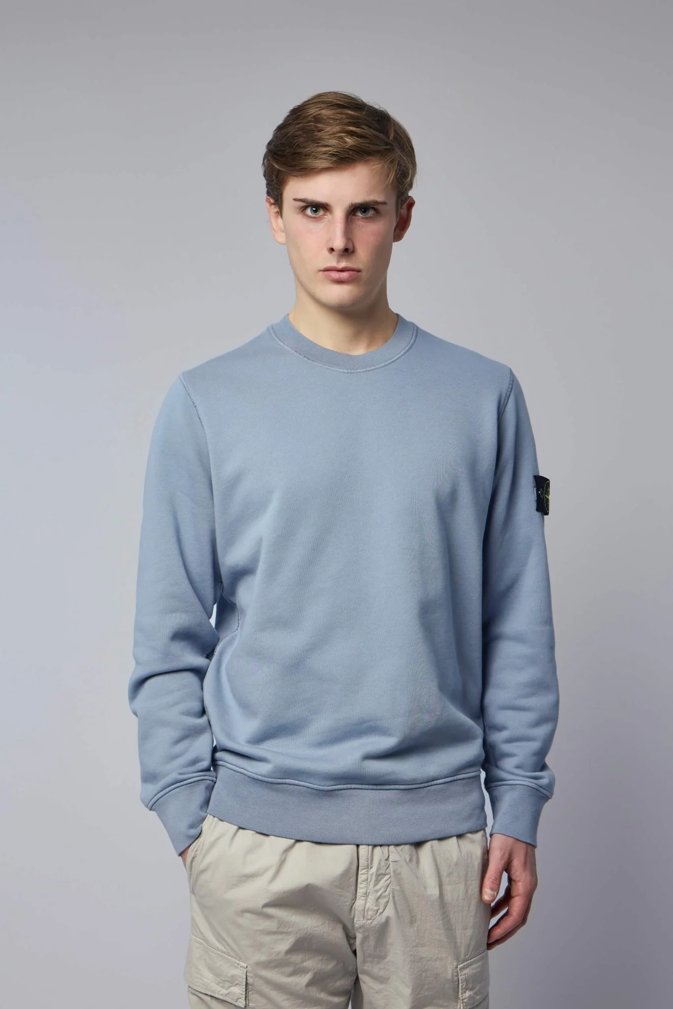 Regular Fit Crewneck Sweatshirt with Raglan Sleeves