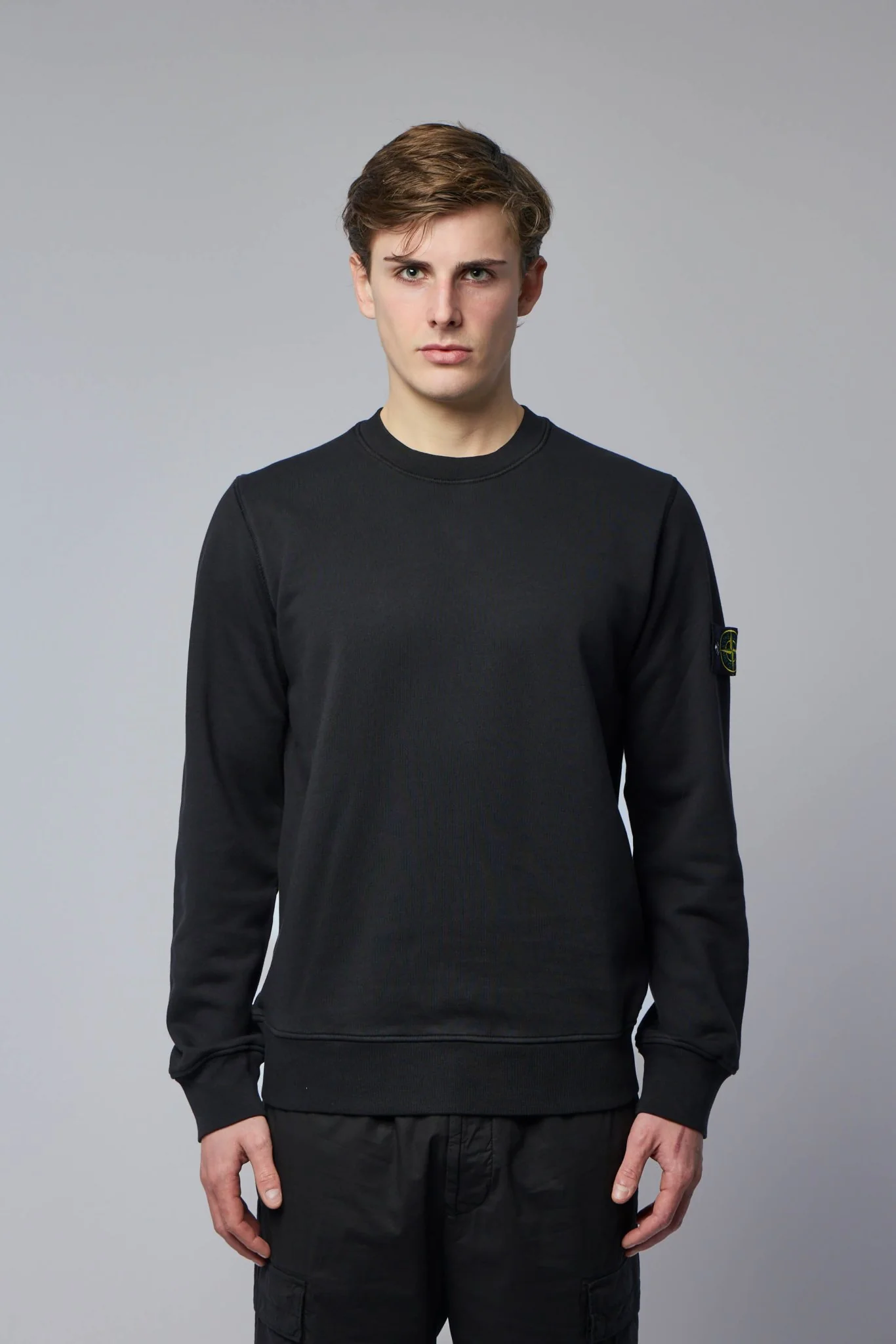 Regular Fit Crewneck Sweatshirt with Raglan Sleeves - Image 2