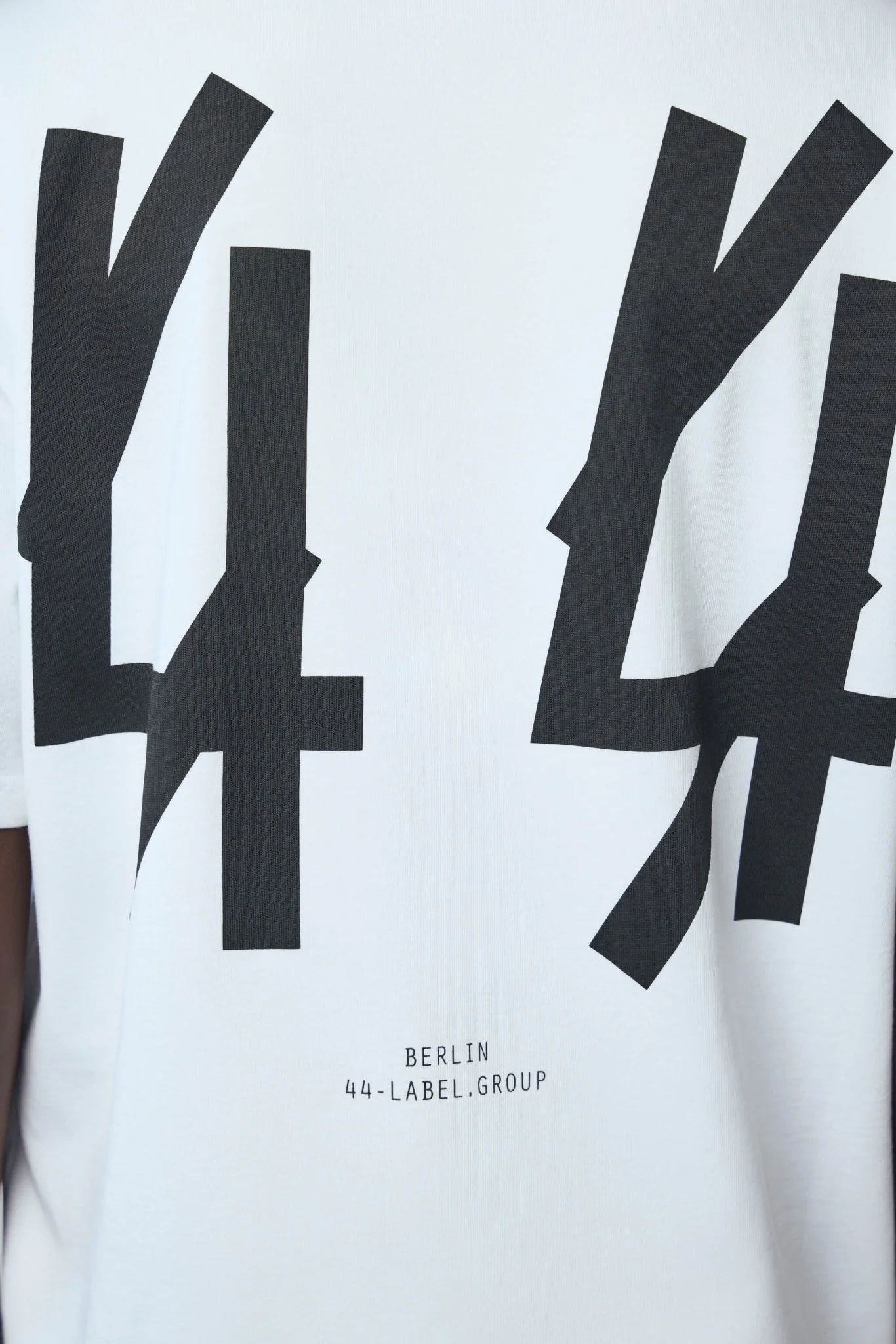 Tee Jersey Optical White + 44 Black - Image 5