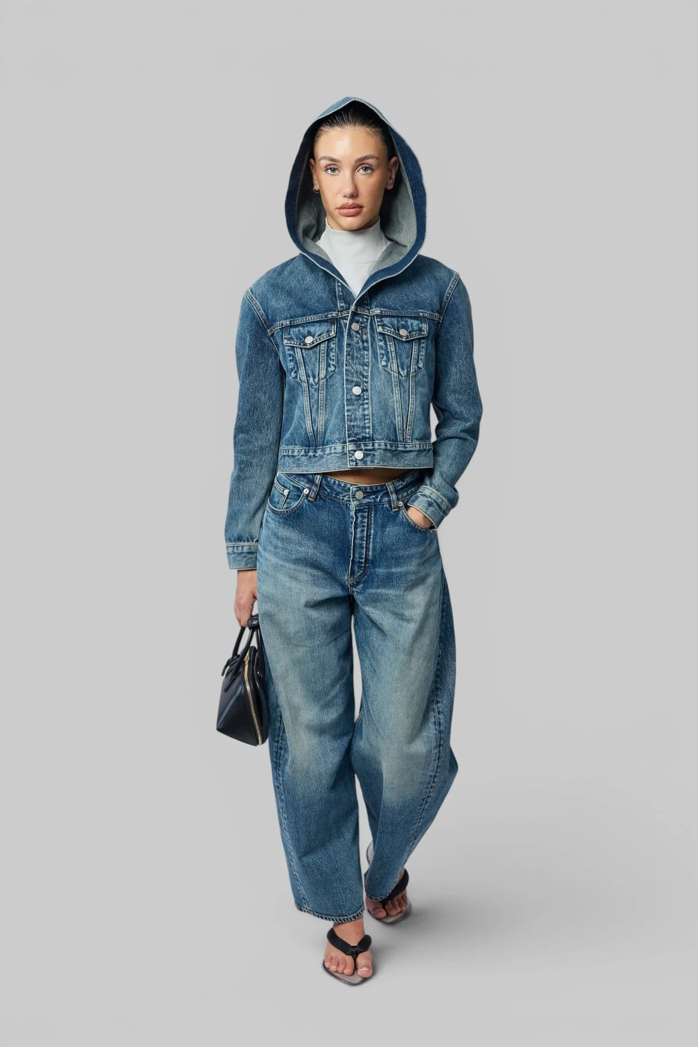 Trucker Jacket Denim - Image 2
