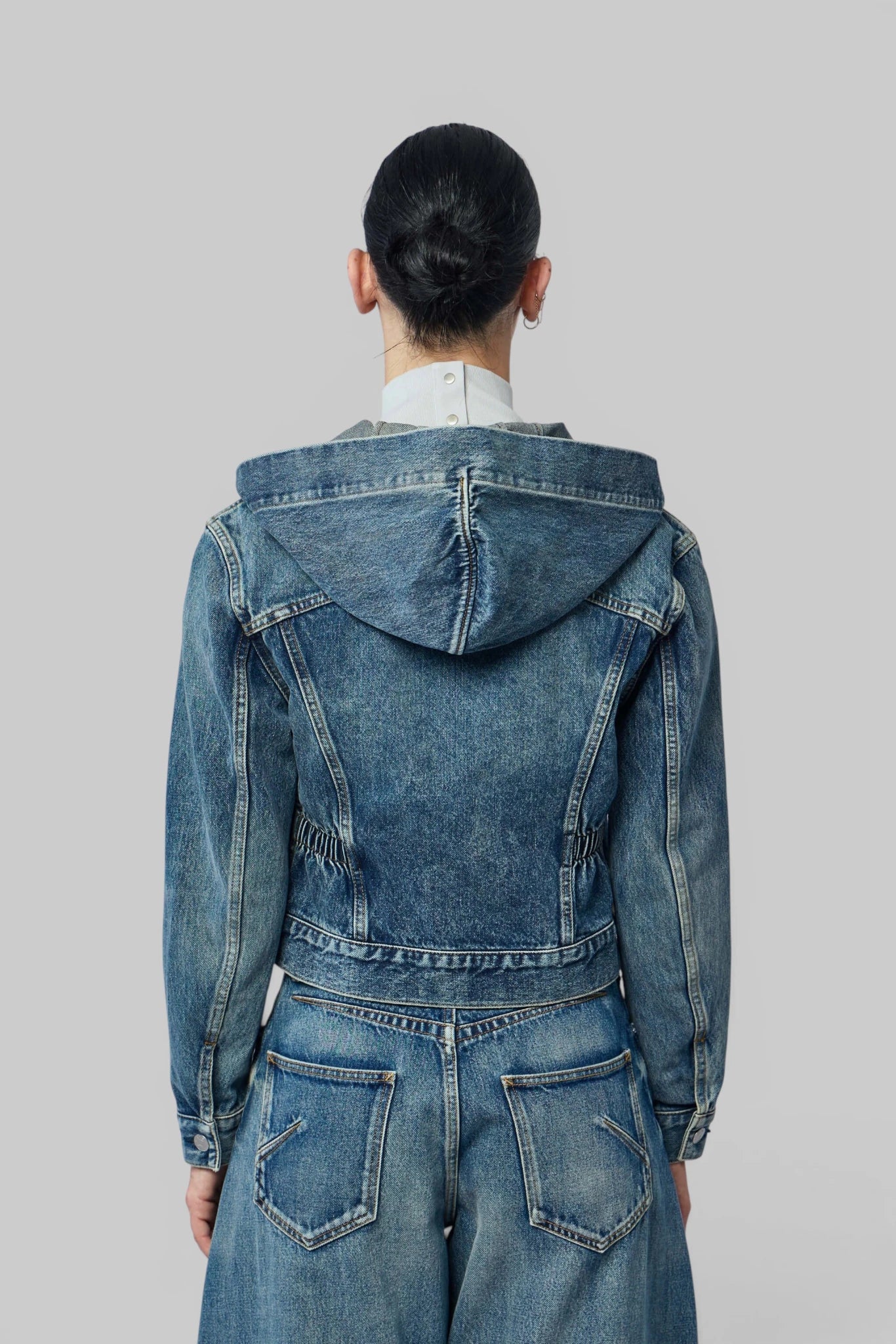 Trucker Jacket Denim - Image 5