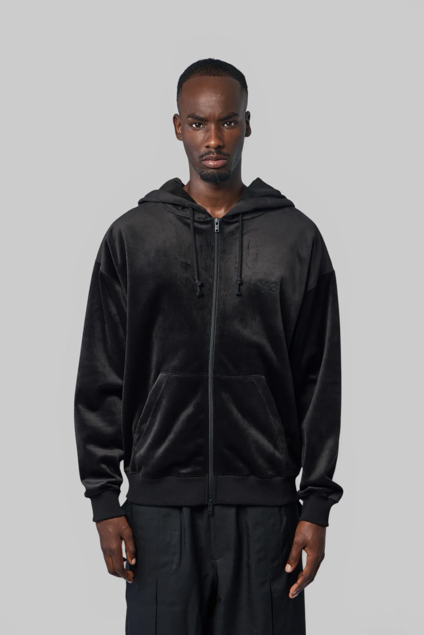 Velvet Zip Hoodie - Image 3