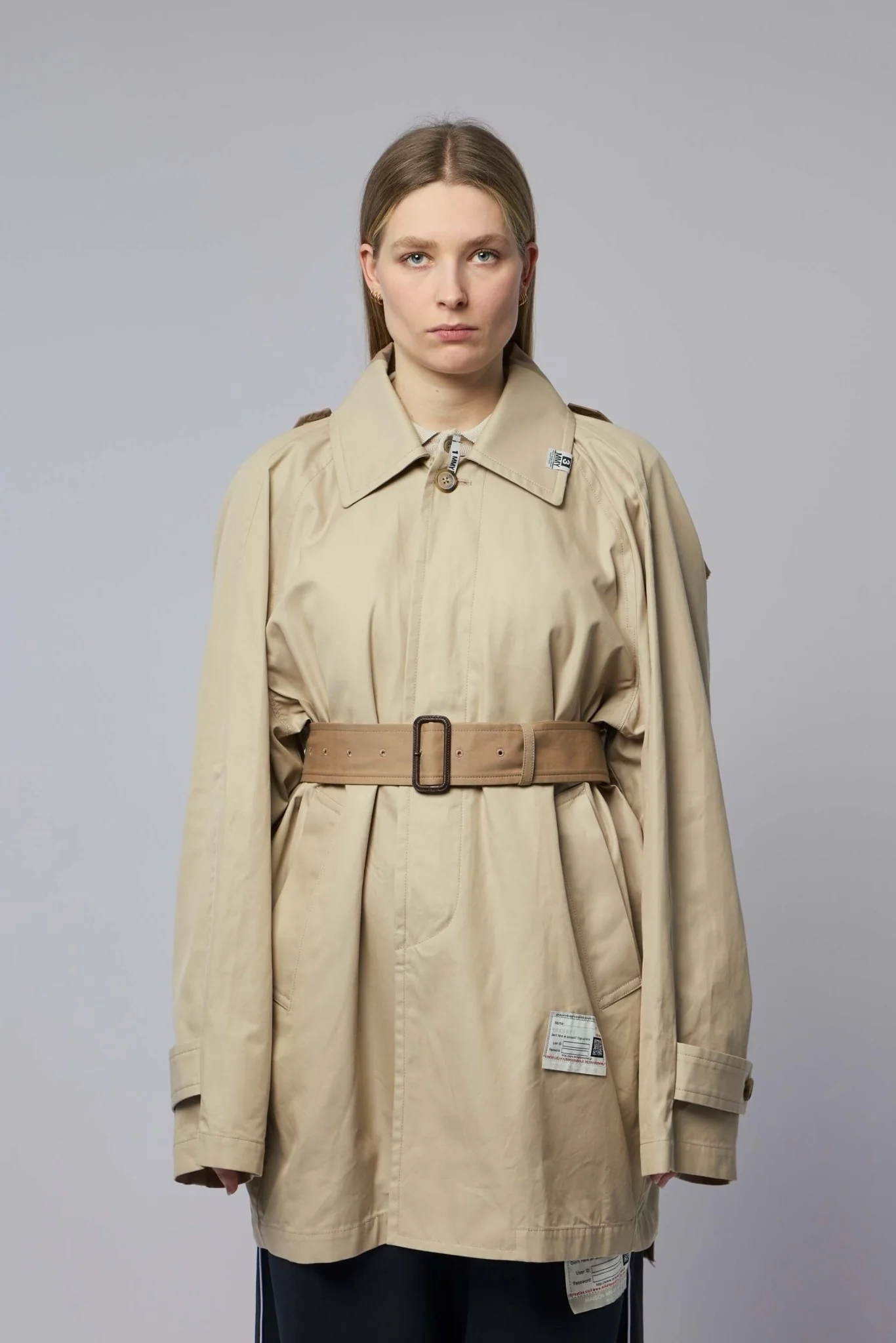 Vest Combined Balmacaan Coat - Image 2