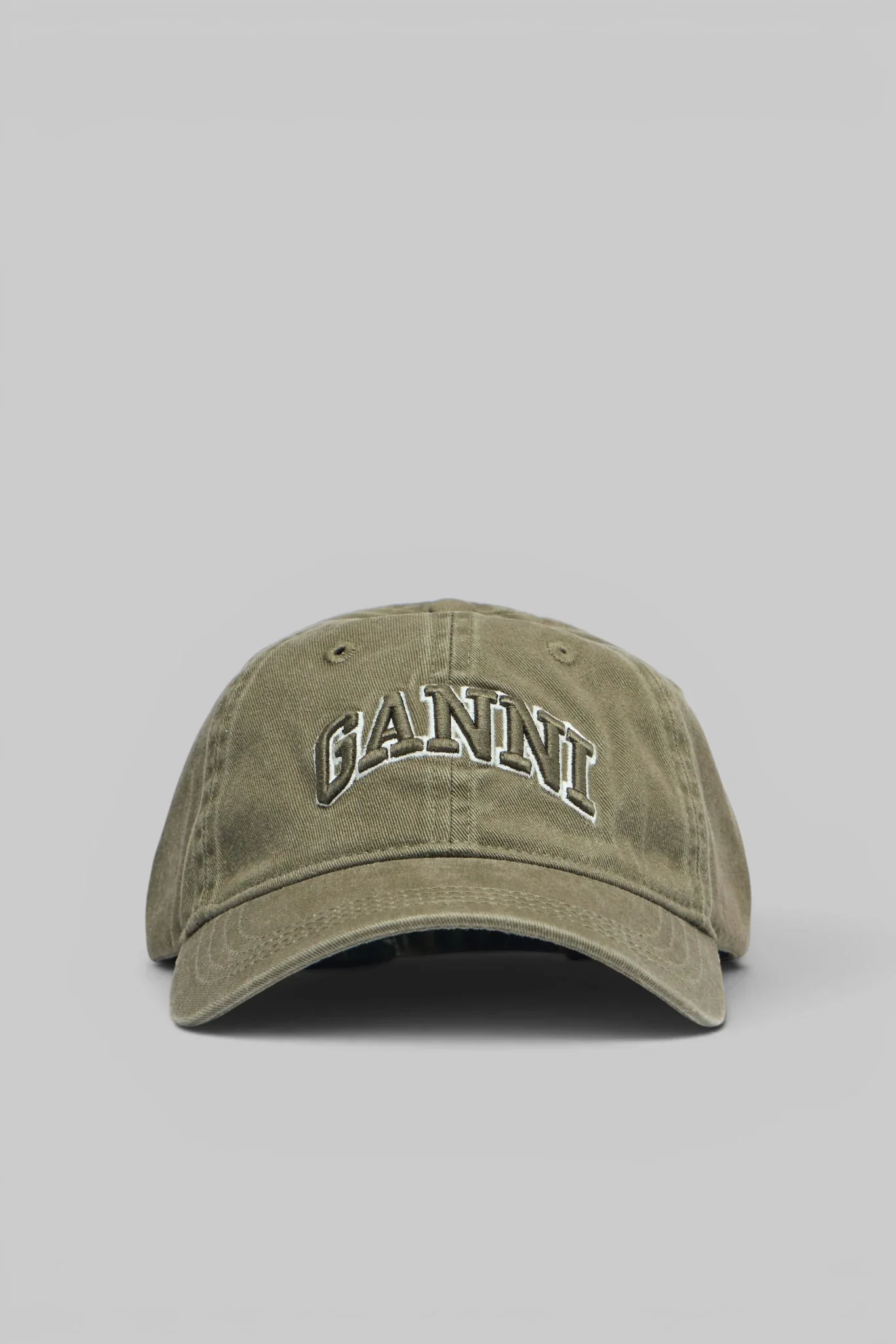 Washed Cotton Canvas Cap Emb