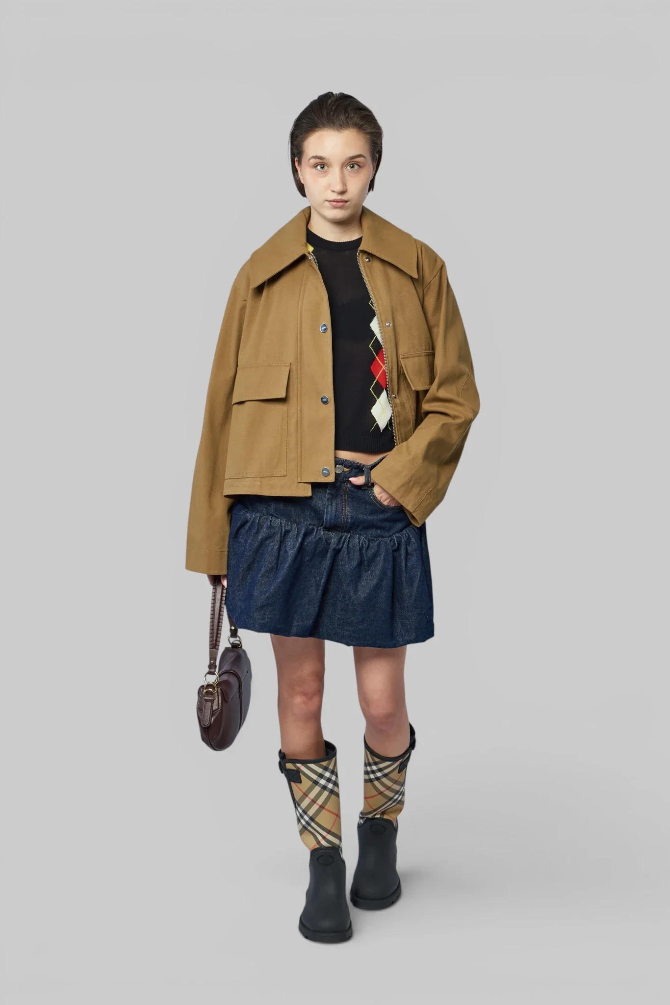 Workwear Canvas Short Barn Jacket - Image 2