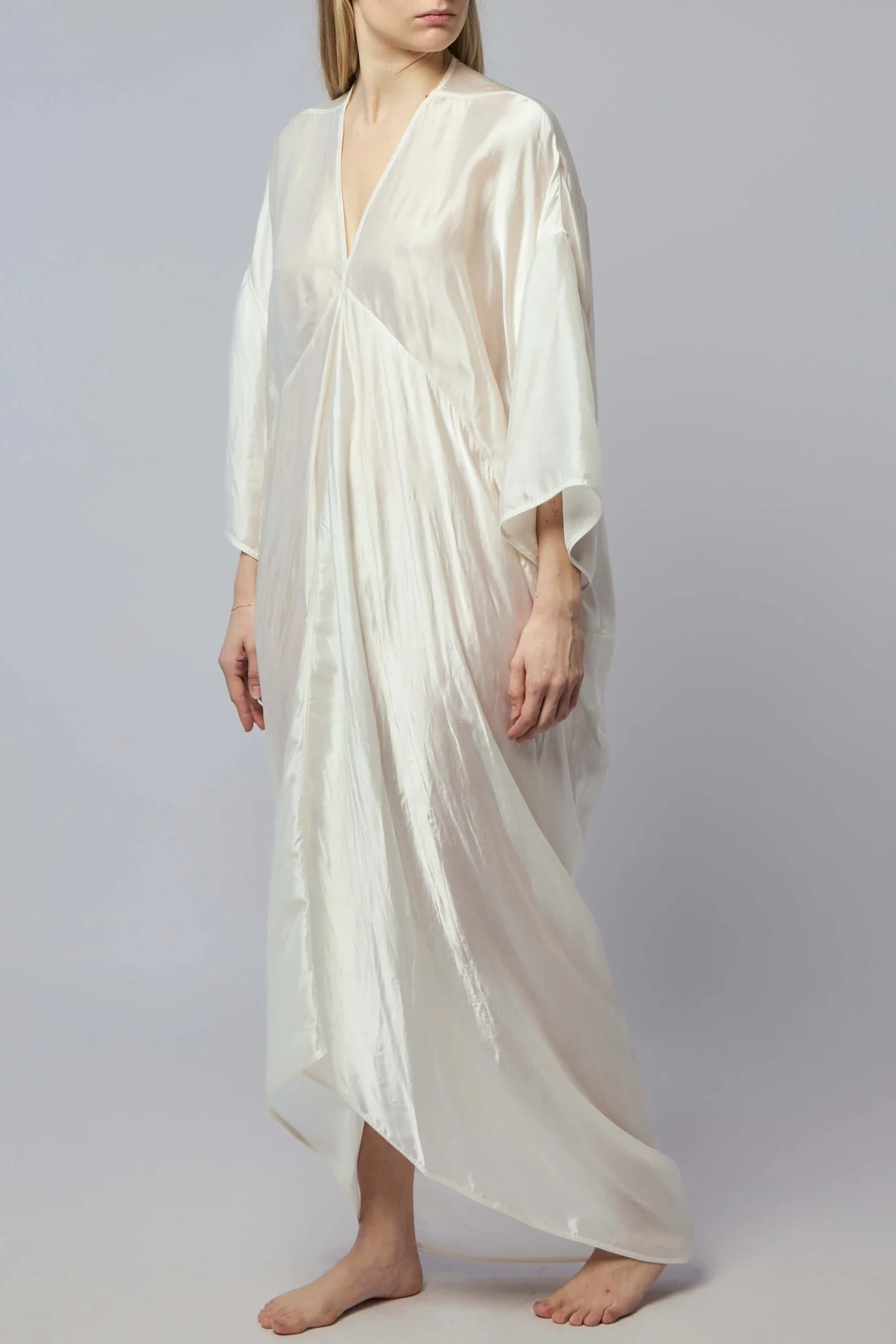 Woven Dress - Tommykite Gown Milk - Image 3