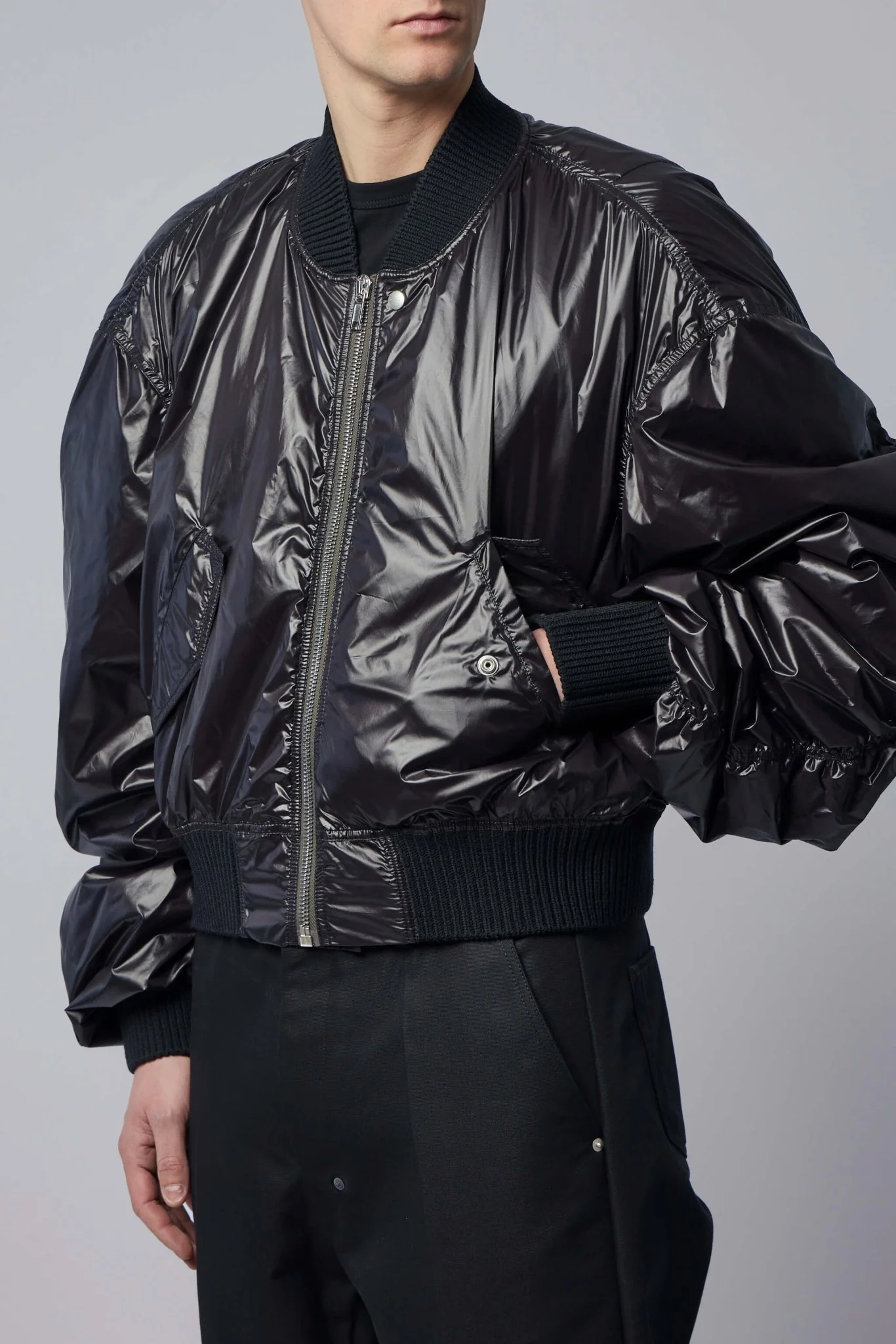 Woven Padded Bomber - Secchia Flight - Image 3