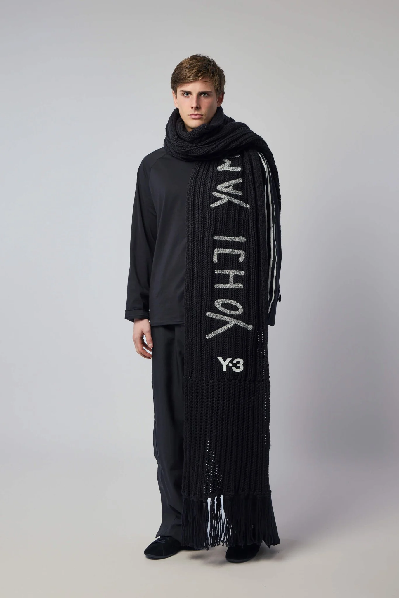 Y-3 Oversized Scarf - Image 3